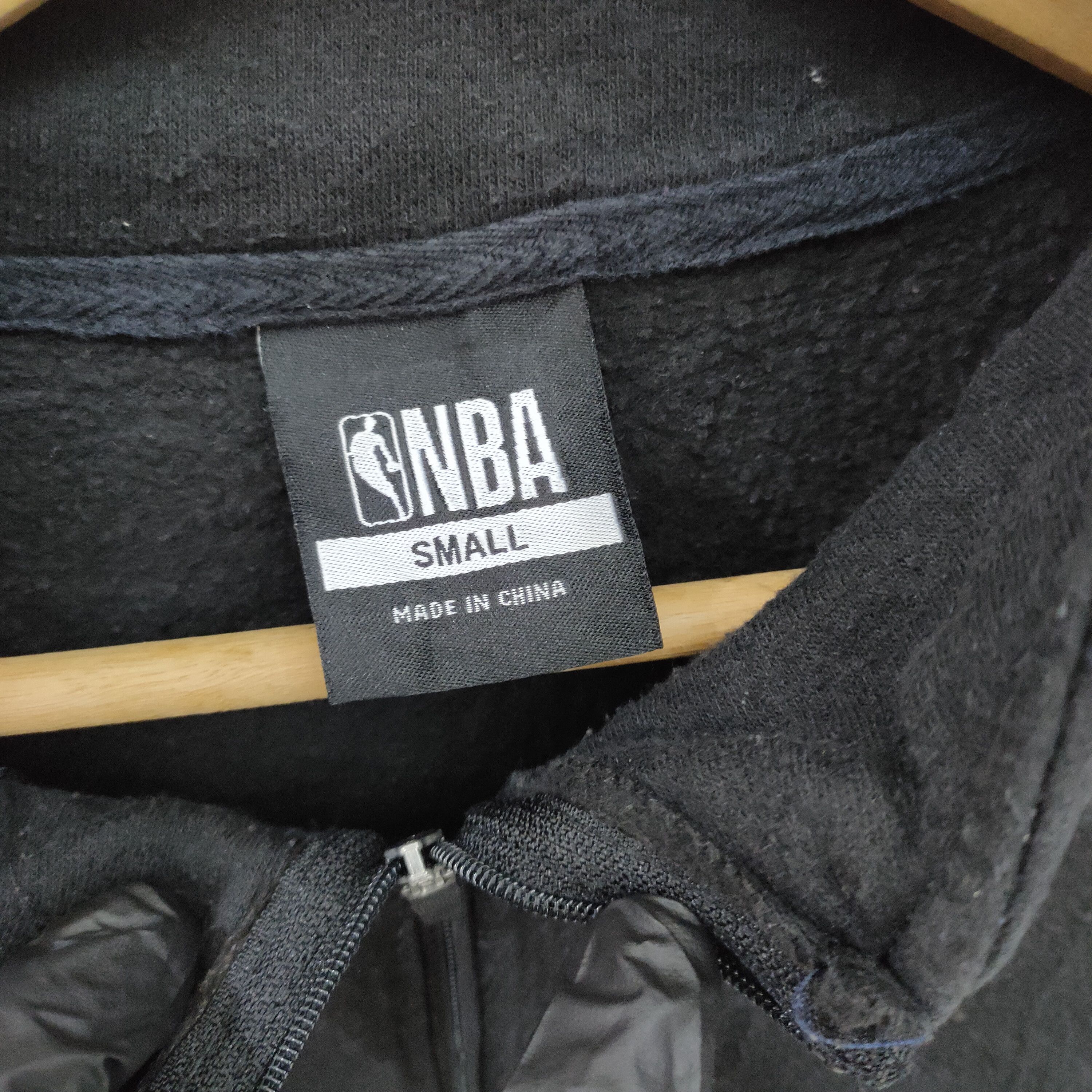 NBA 90s NBA Quarter Zip Sweatshirt Small Vintage Black Size US S / EU 44-46 / 1 - 9 Thumbnail