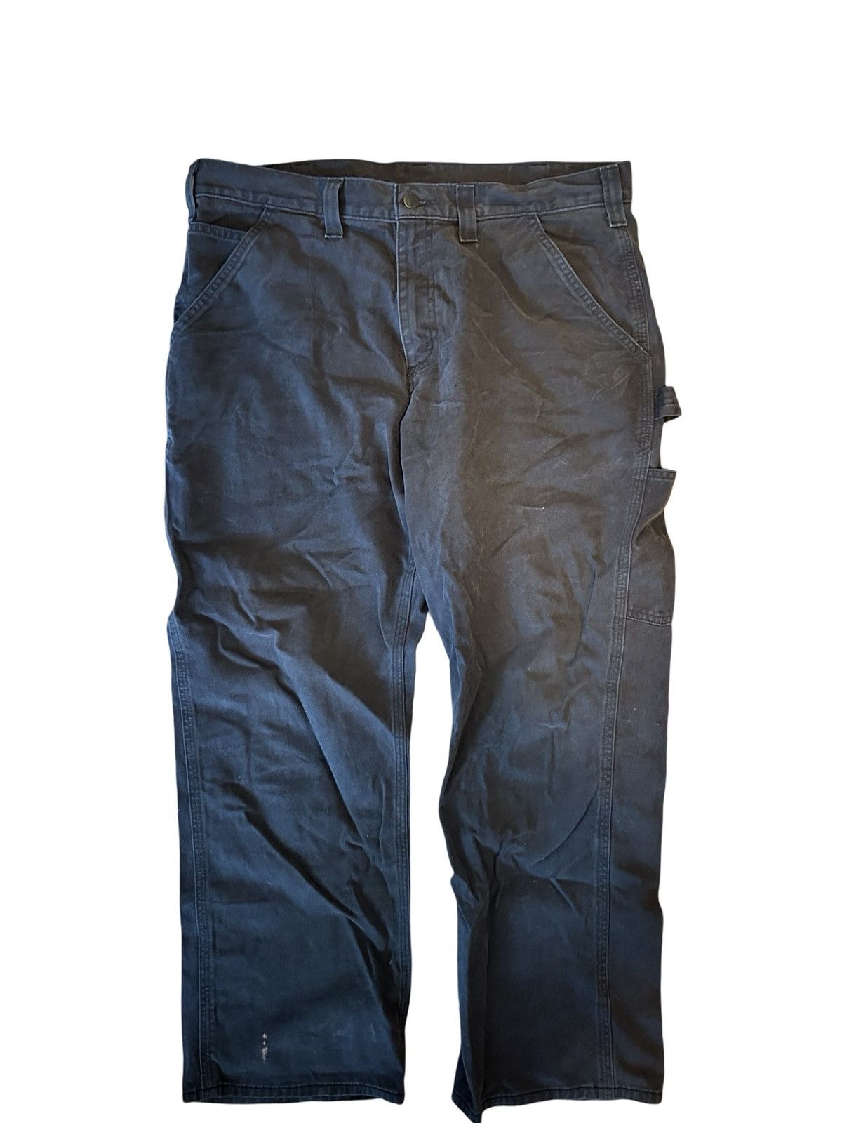 Carhartt × Vintage BROWN VINTAGE CARHARTT CARPENTER PANTS Size US 36 / EU 52 - 2 Thumbnail
