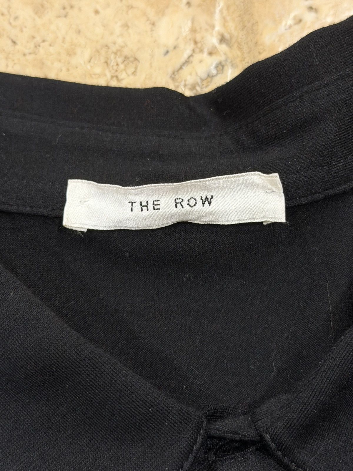 The Row The Row Black Long Sleeve Half Long Button Up Polo Shirt Size US XXL / EU 58 / 5 - 9 Thumbnail