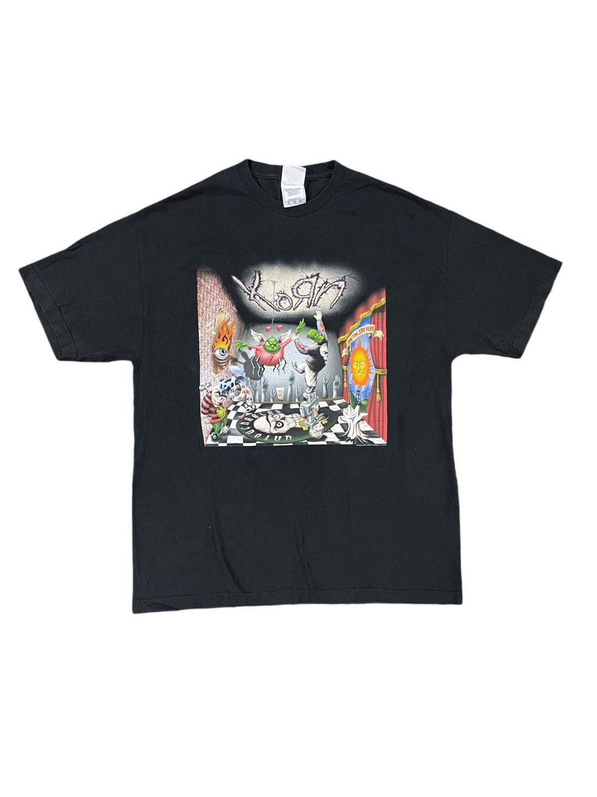 Band Tees VTG Y2K Korn Untouchables Under License To Giant Tee Size US XL / EU 56 / 4 - 1 Thumbnail