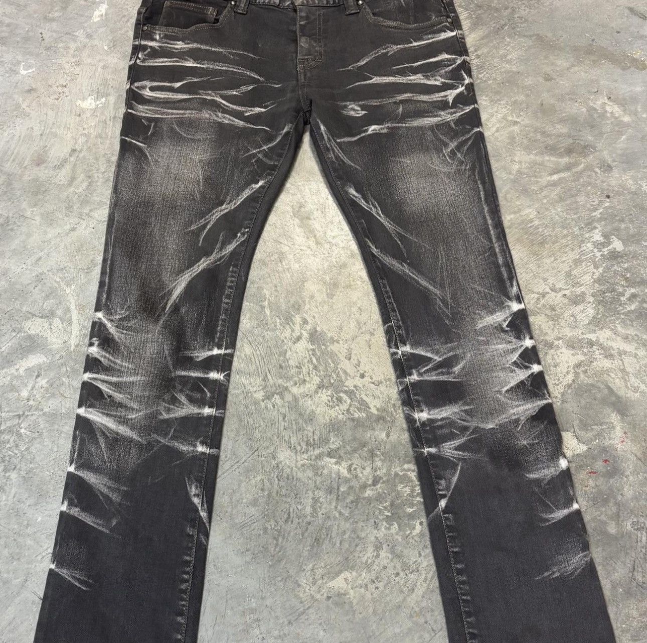 Tornado Mart Tornado mart claw mark crazy vintage flare denim Size US 32 / EU 48 - 2 Thumbnail