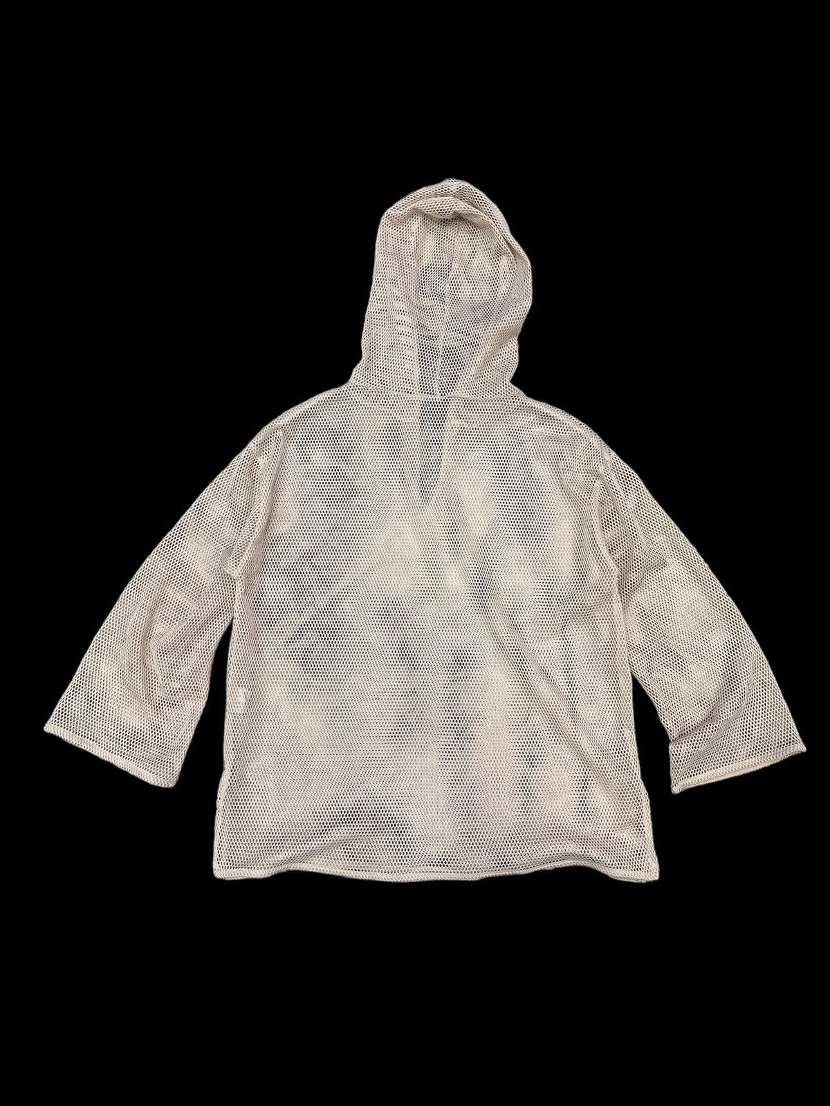Japanese Brand SUPER RARE MESH NET SEE THROUGH HOODIE Size US M / EU 48-50 / 2 - 2 Thumbnail