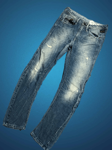 G-Star G-Star Straight Faded Denim Jeans Size 24 Size 24" / US 00 / IT 34 - 1 Thumbnail