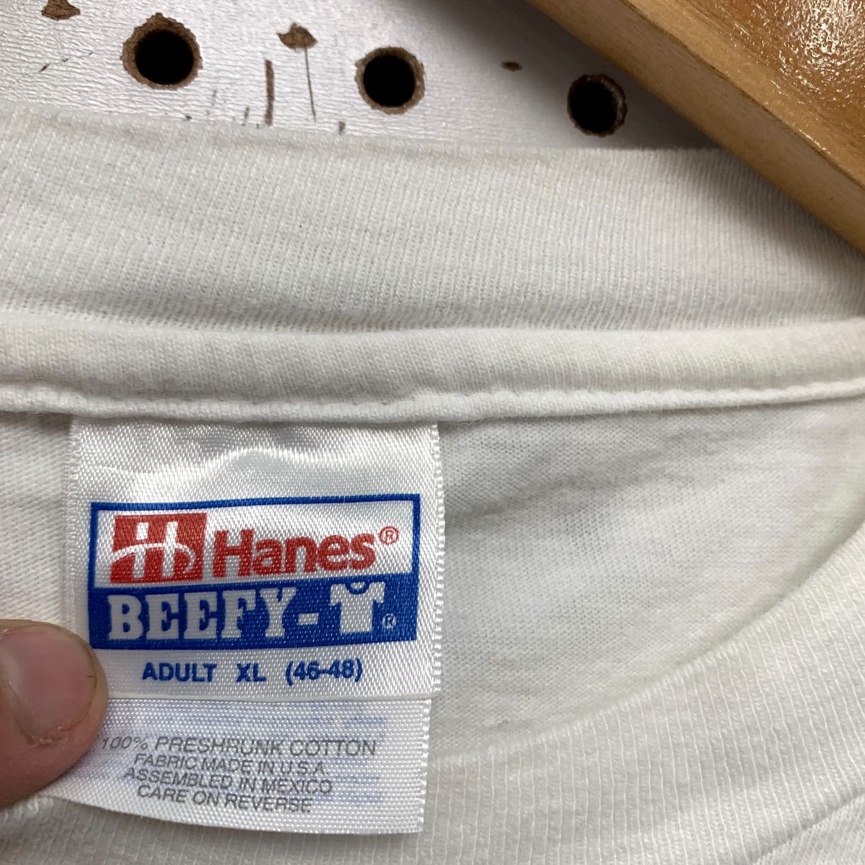 Hanes VINTAGE 90s Disney Hunchback Movie Shirt Mens XL White RARE Size US XL / EU 56 / 4 - 3 Thumbnail