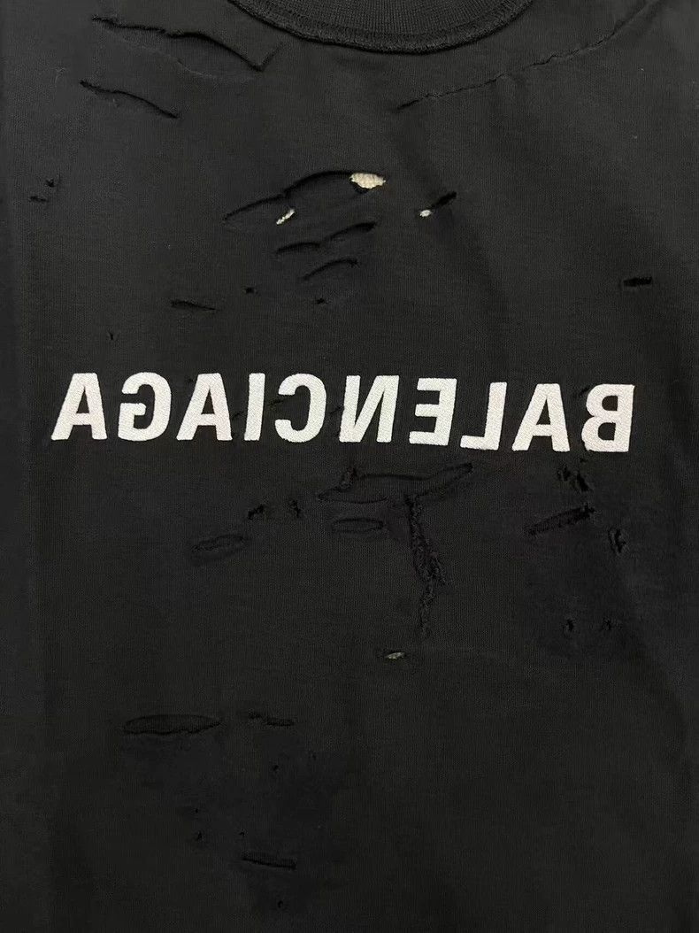 Balenciaga Balenciaga Monogrammed crewneck short sleeve T-shirt Size US M / EU 48-50 / 2 - 3 Thumbnail