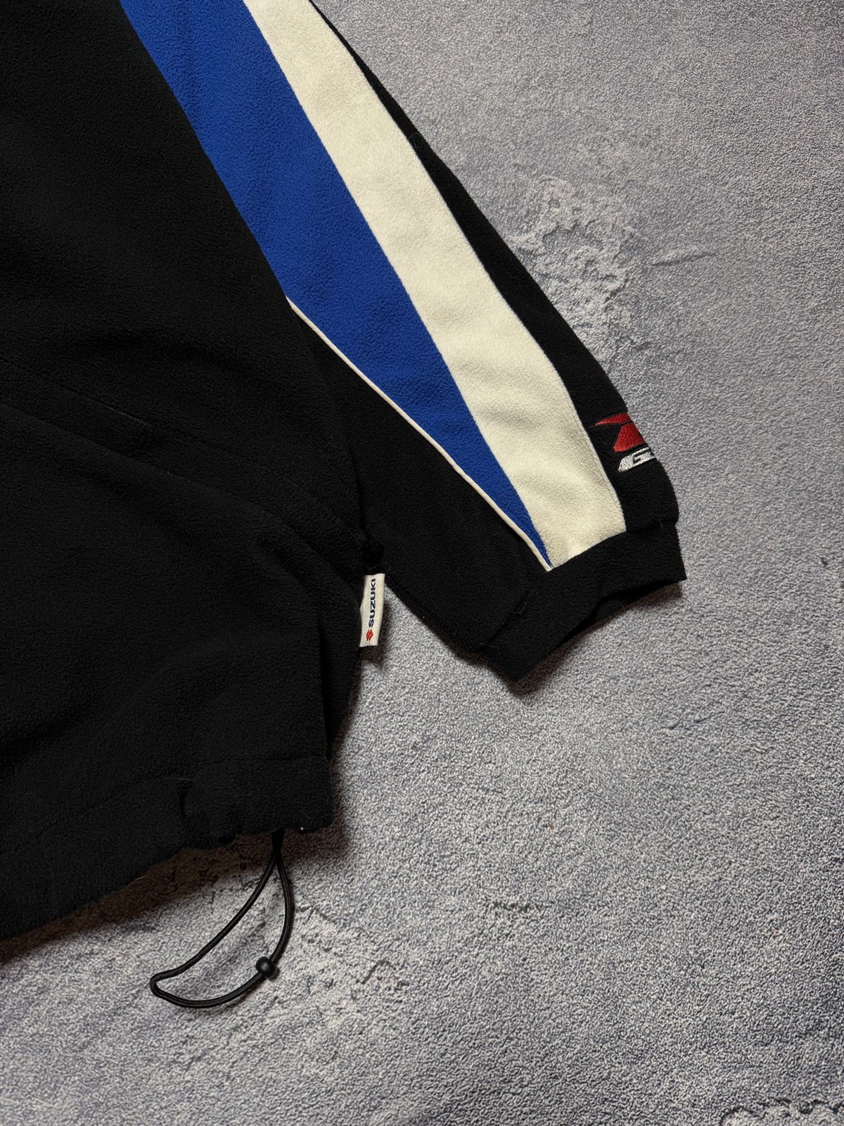 Vintage Suzuki Fleece Track Jacket Vintage