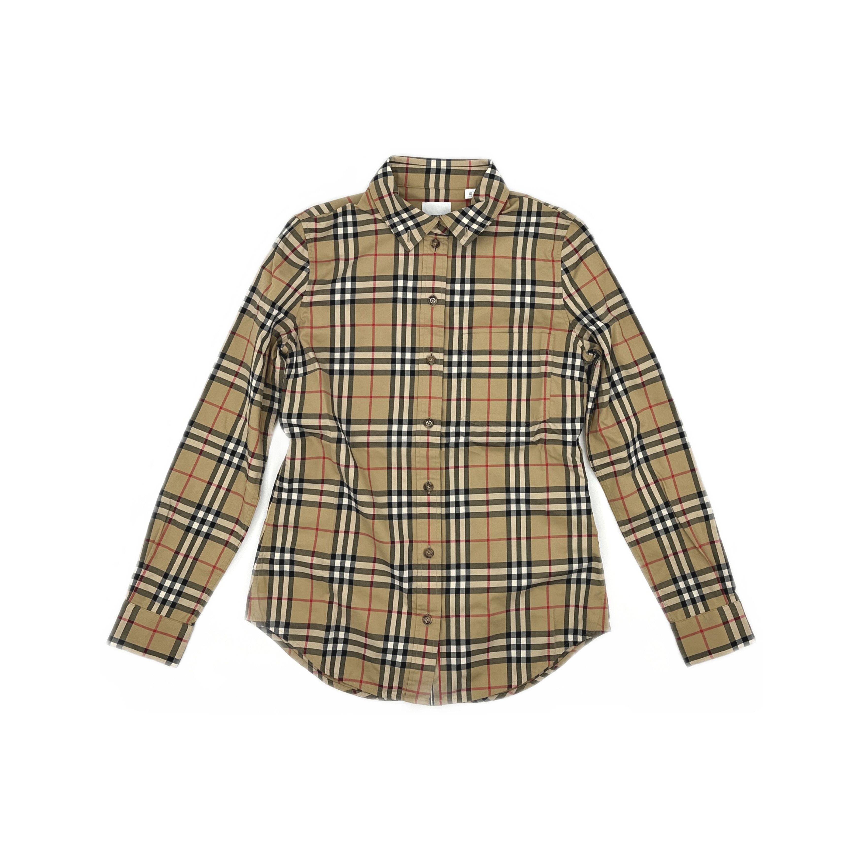 Burberry Burberry House Check Button Up Shirt Size 8 Size S / US 4 / IT 40 - 1 Thumbnail