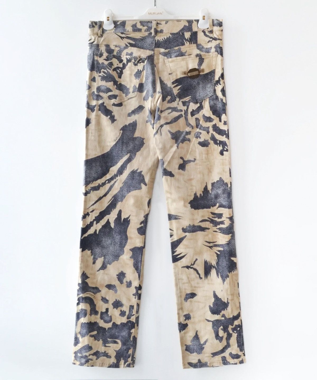 Roberto Cavalli Roberto Cavalli Jeans Pants Print Camouflage Vintage 2001 Size US 32 / EU 48 - 2 Thumbnail