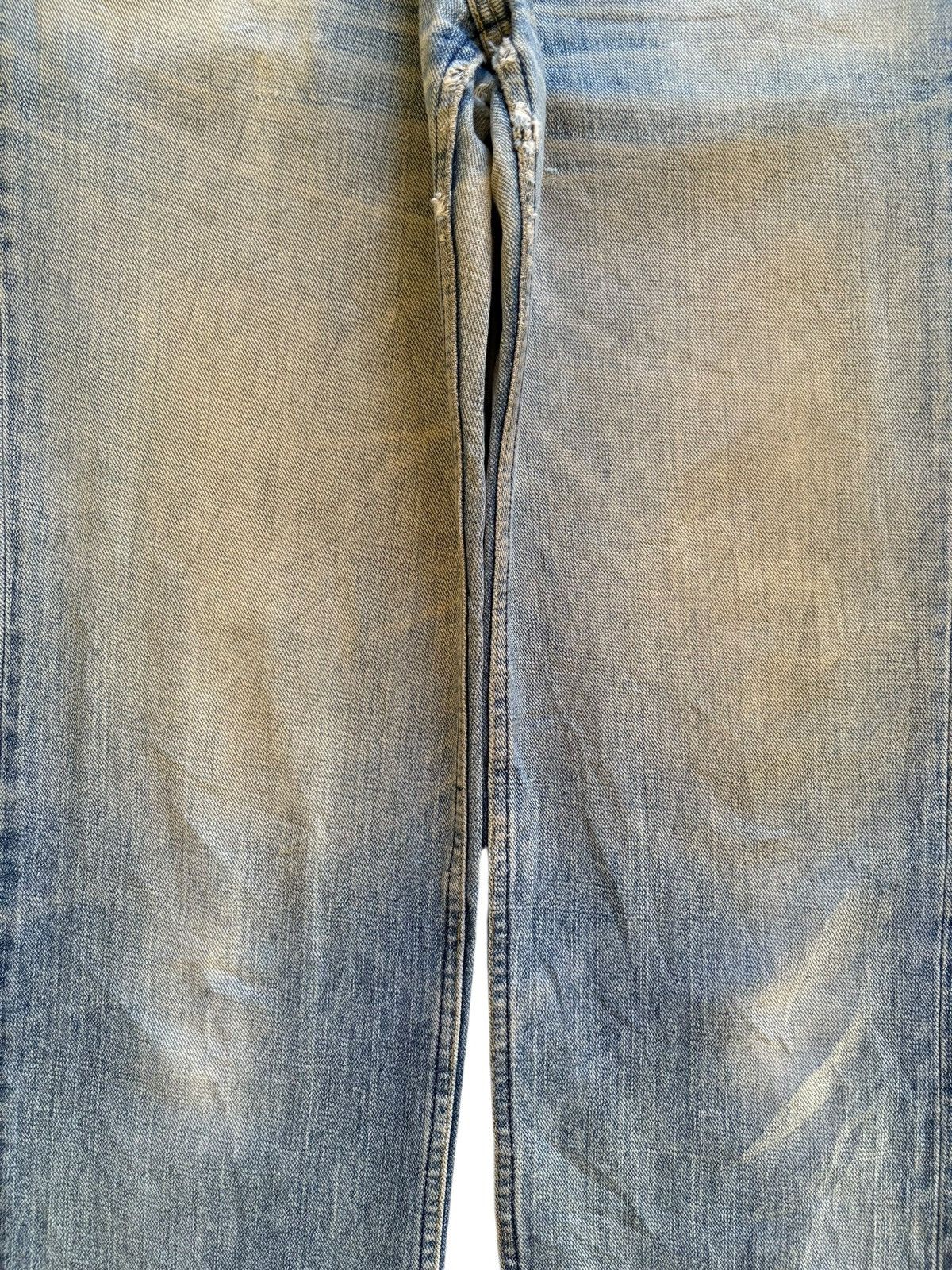 Levi's × Levi's Vintage Clothing Vintage 90s Levis 533 Mud Wash Distressed Loose Jeans Size US 31 - 5 Thumbnail
