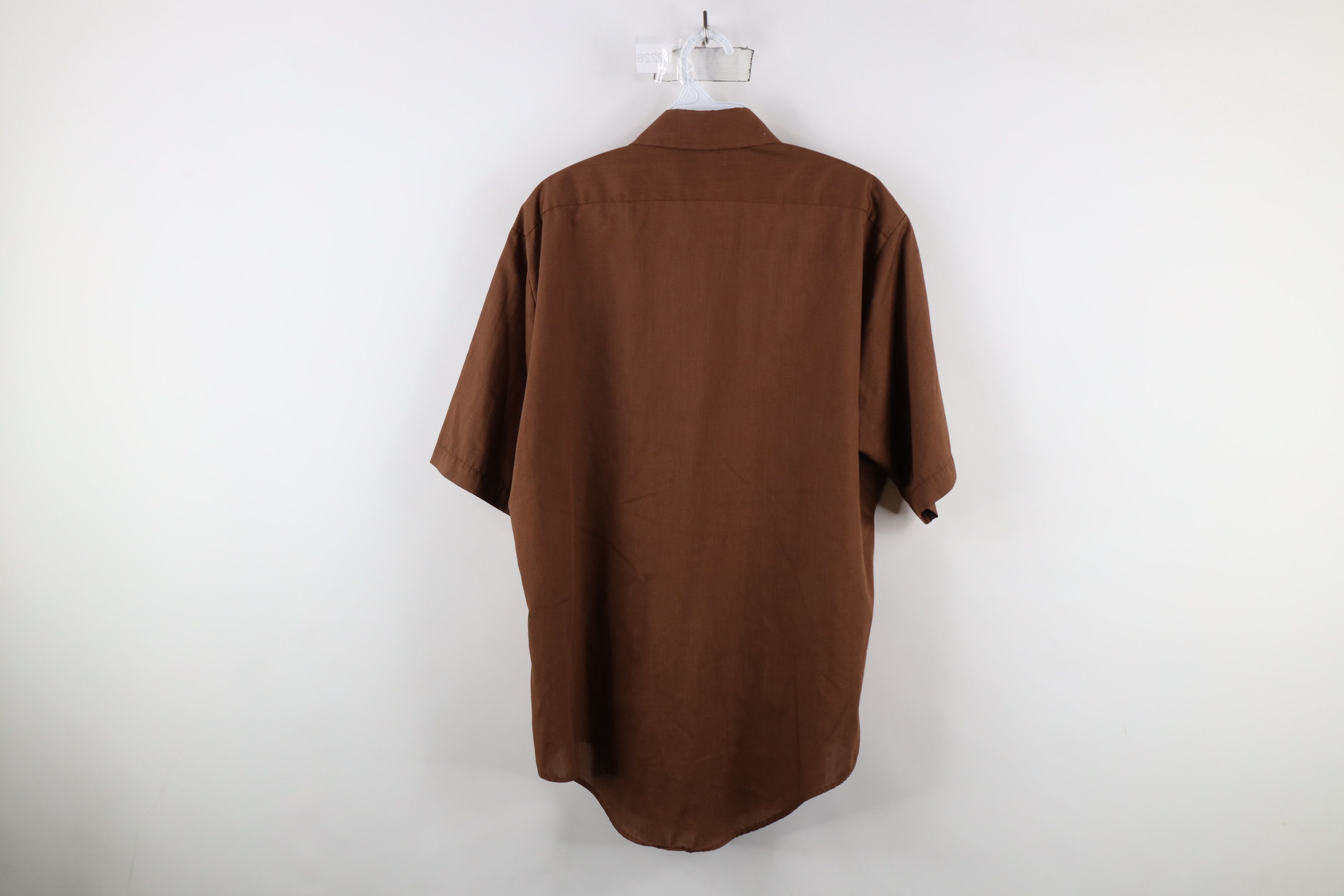 Vintage Vintage 70s Streetwear Short Sleeve Collared Button Shirt Size US XL / EU 56 / 4 - 8 Thumbnail
