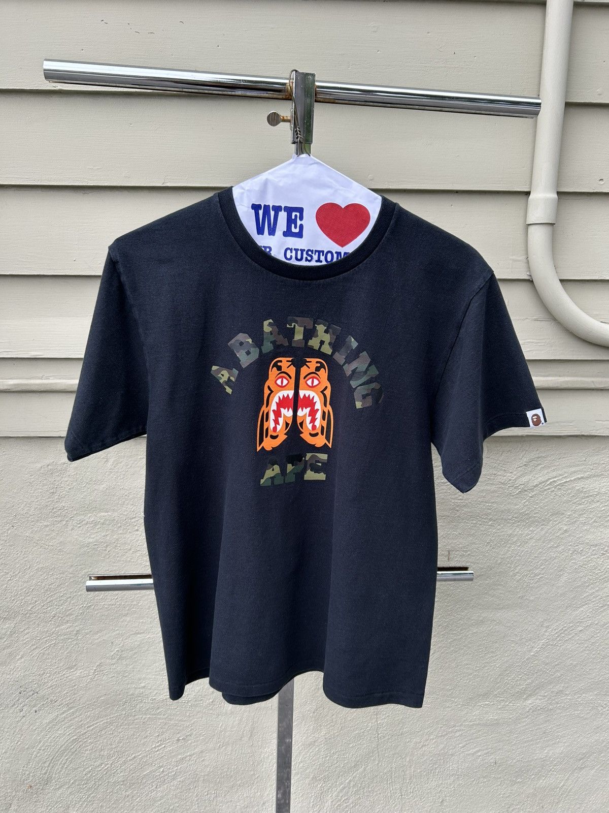 Bape Bape tiger camo tee Size US L / EU 52-54 / 3 - 1 Thumbnail
