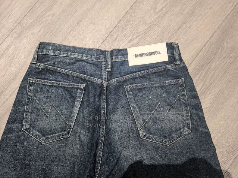 Neighborhood Neighborhood size M Basic Washed Denim Pants, Size M Size US 27 - 3 Thumbnail