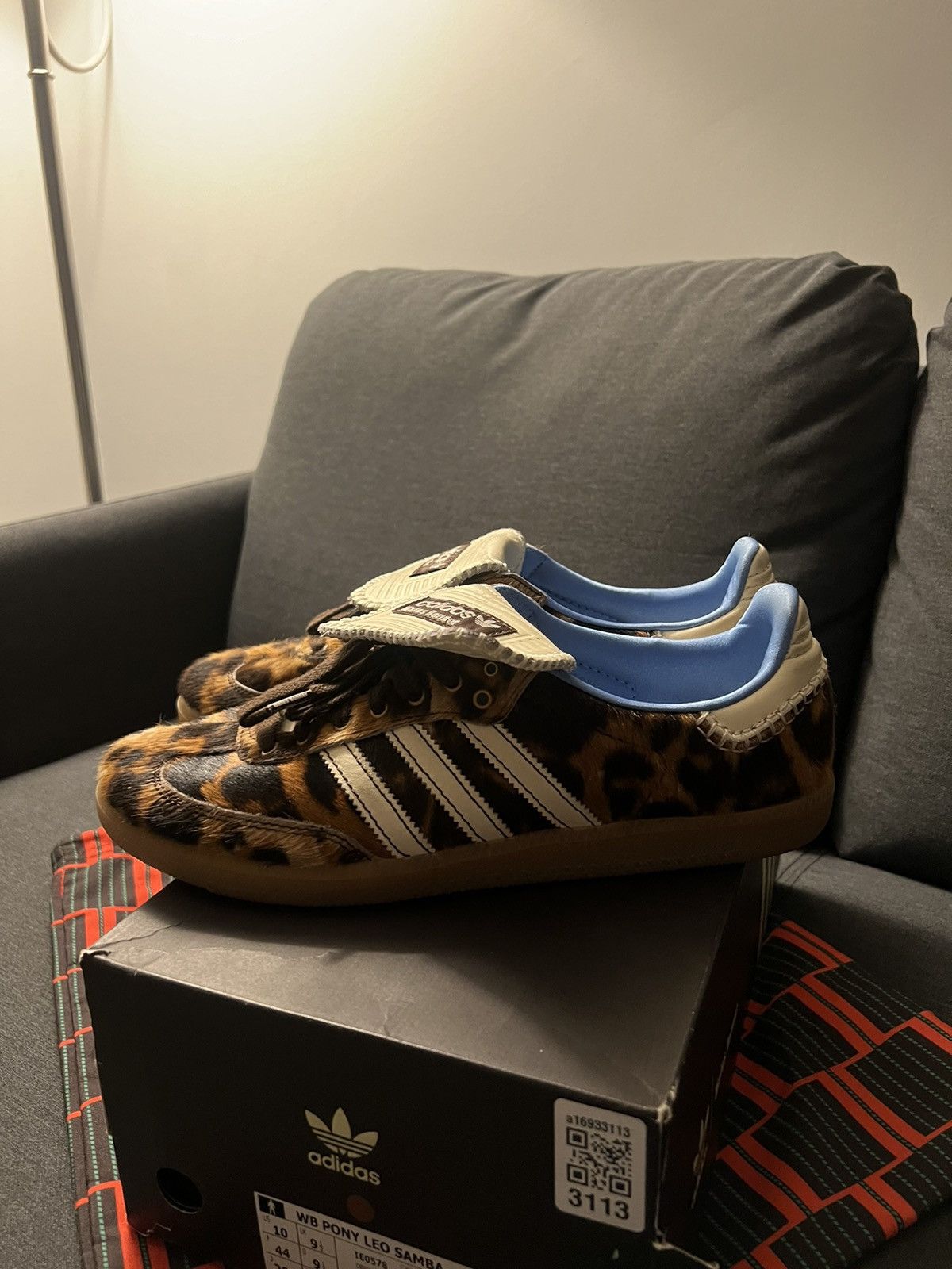 Adidas × Wales Bonner adidas wales bonner leopard print Size US 10 / EU 43 - 7 Thumbnail