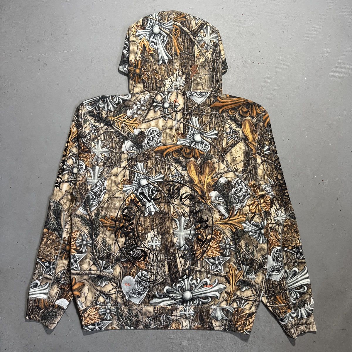 Chrome Hearts × NOCTA × Nike Chrome Hearts - Nocta - Horseshoe Realtree Camo Hoodie - LRG Size US L / EU 52-54 / 3 - 18 Thumbnail