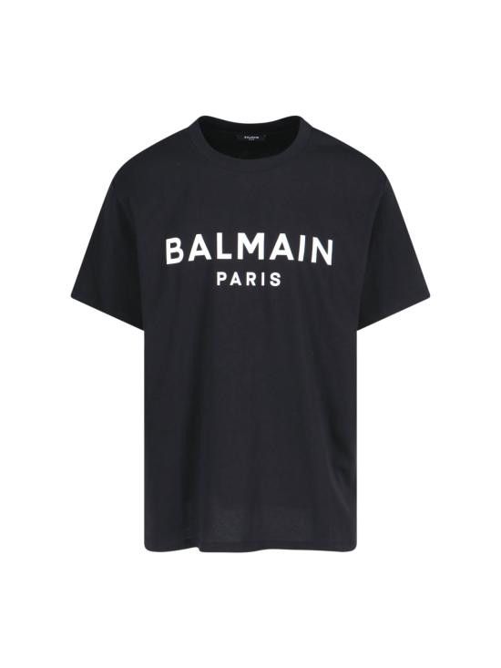 Balmain BALMAIN Men T-Shirts EH1EG010BB73 EAB Black Size US M / EU 48-50 / 2 - 1 Thumbnail