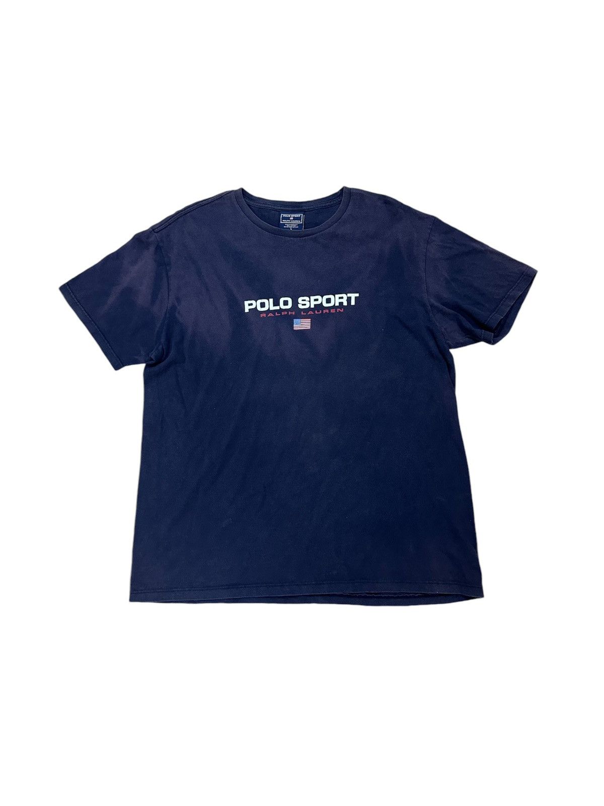 Beauty Beast × Polo Ralph Lauren × Vintage Vintage 90’s Polo Sport Ralph Lauren Sun Faded Tee Size US L / EU 52-54 / 3 - 1 Thumbnail