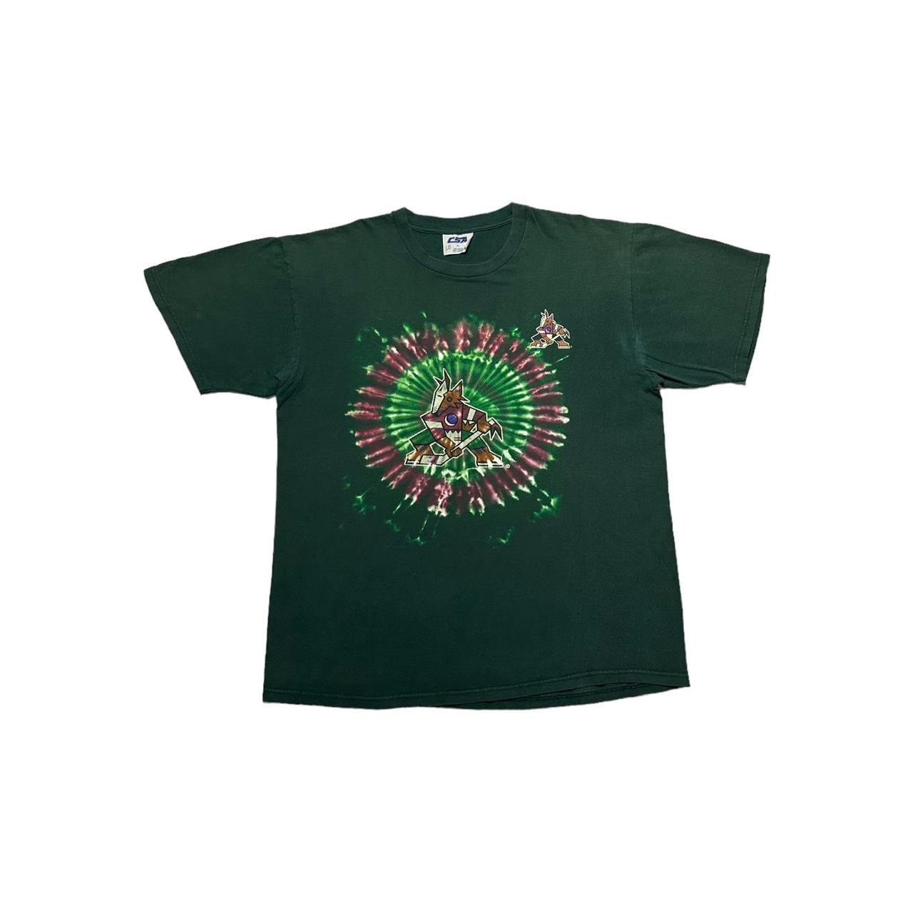 NHL × Vintage Vintage Phoenix Coyotes Tie-Dye T-Shirt Size US XL / EU 56 / 4 - 1 Thumbnail