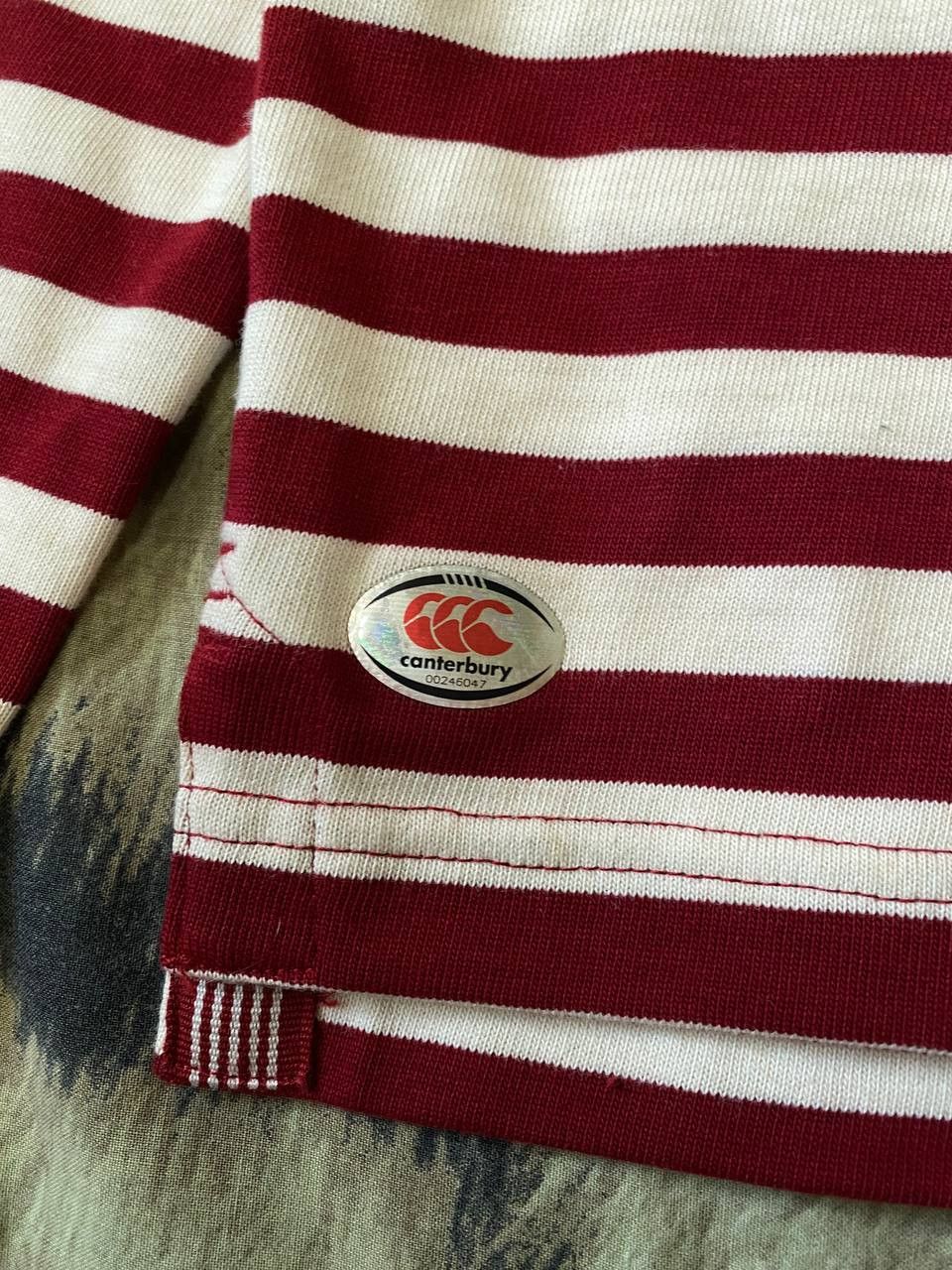 Canterbury of New Zealand Vintage Canterbury England National Rugby Team O2 Polo Size US S / EU 44-46 / 1 - 6 Thumbnail