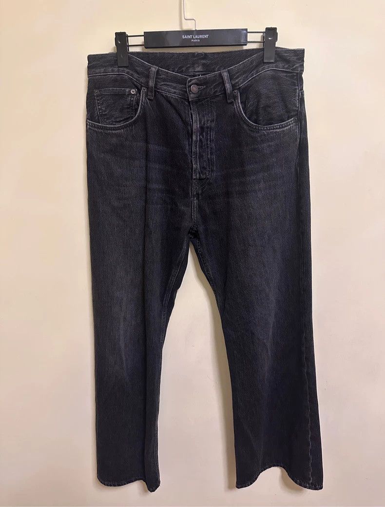 パンツ Acne studios 2021m Faded Black 32/32 Acne Studios - Regular fit jeans - 2021M - Black