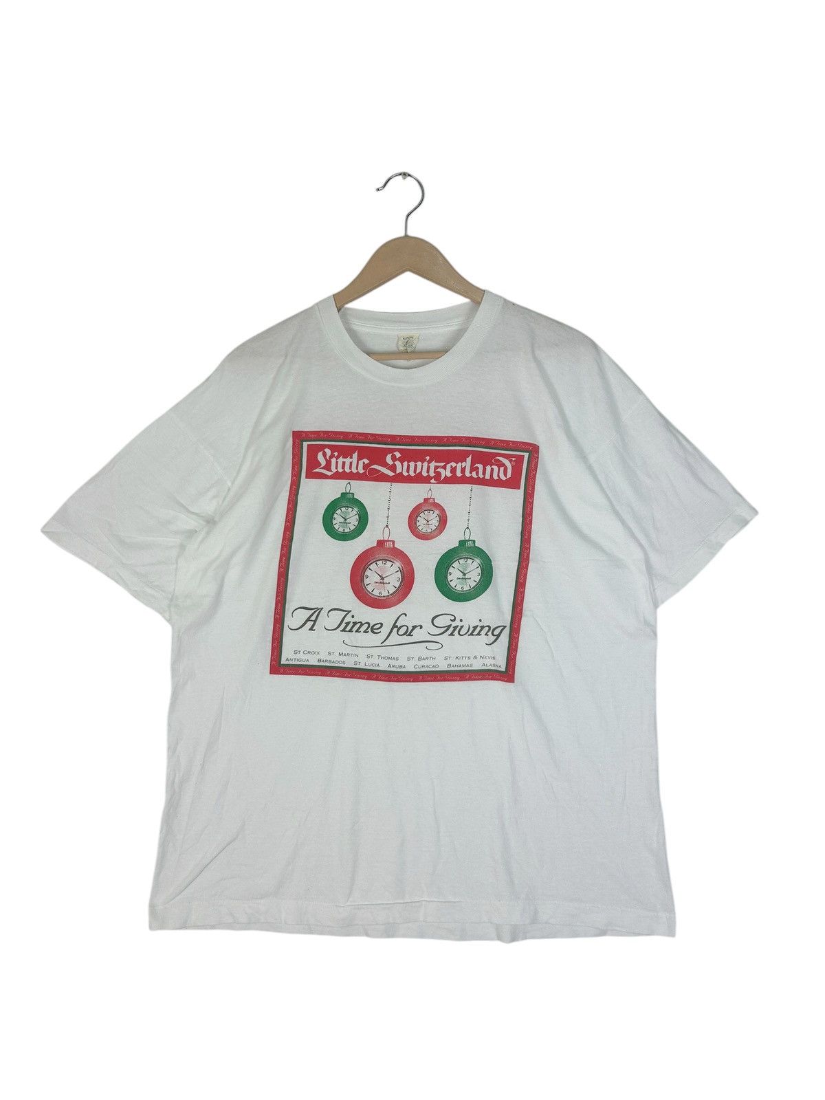 Vintage Vintage Little Switzerland ‘A Time for Giving’/ Christmas Size US XL / EU 56 / 4 - 1 Thumbnail