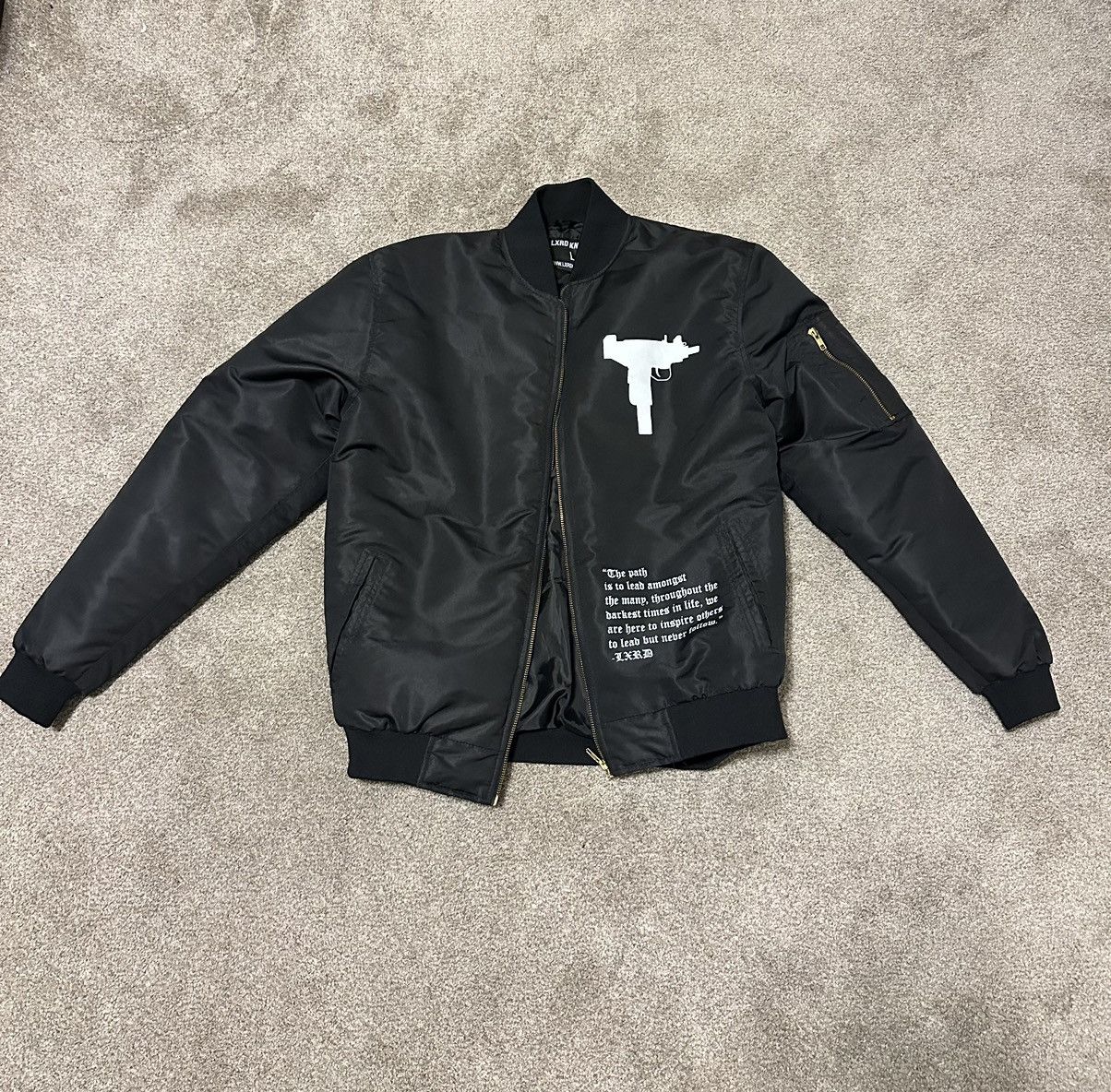 Lxrdknows OG Lxrd Knows Uzi Bomber Jacket Size US L / EU 52-54 / 3 - 2 Thumbnail