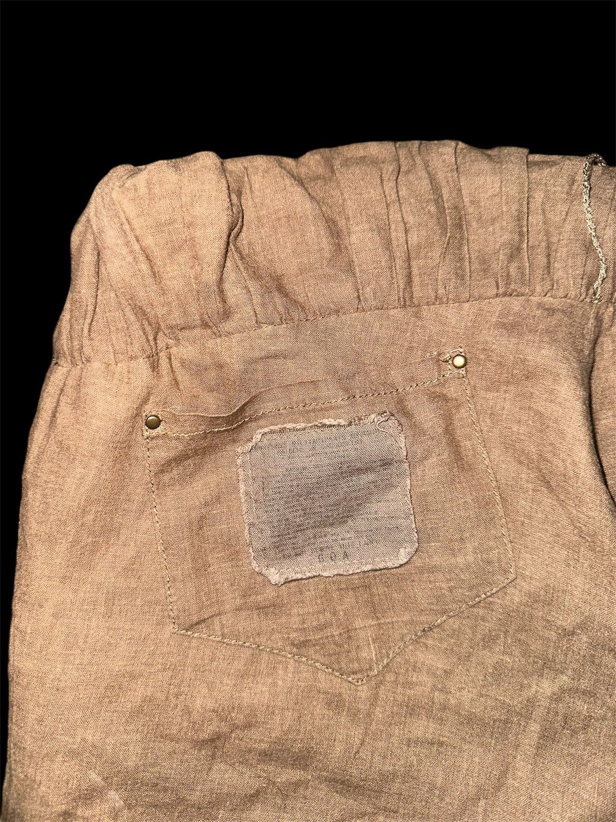 GOA GOA ultra baggy linen pants sz 28-32 Size US 31 - 1 Thumbnail