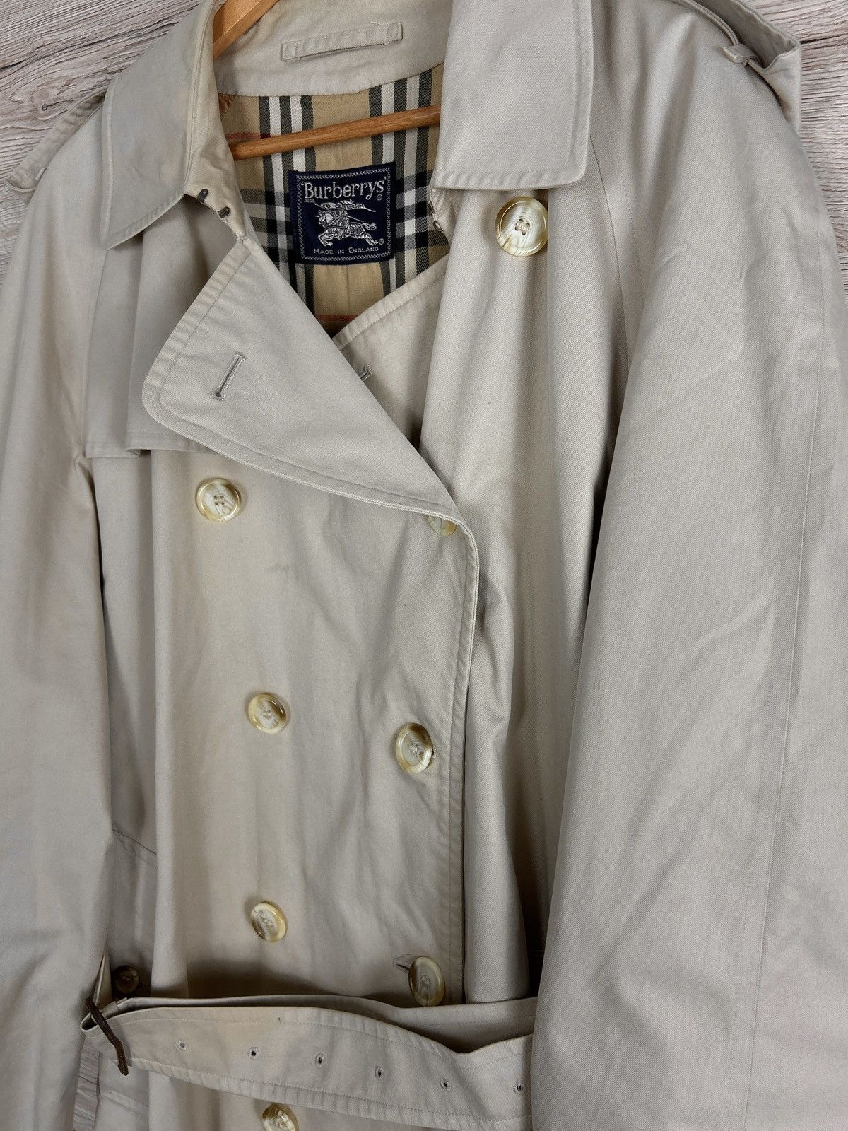 Burberry Burberrys 90s Double-row Coat Size US L / EU 52-54 / 3 - 4 Thumbnail