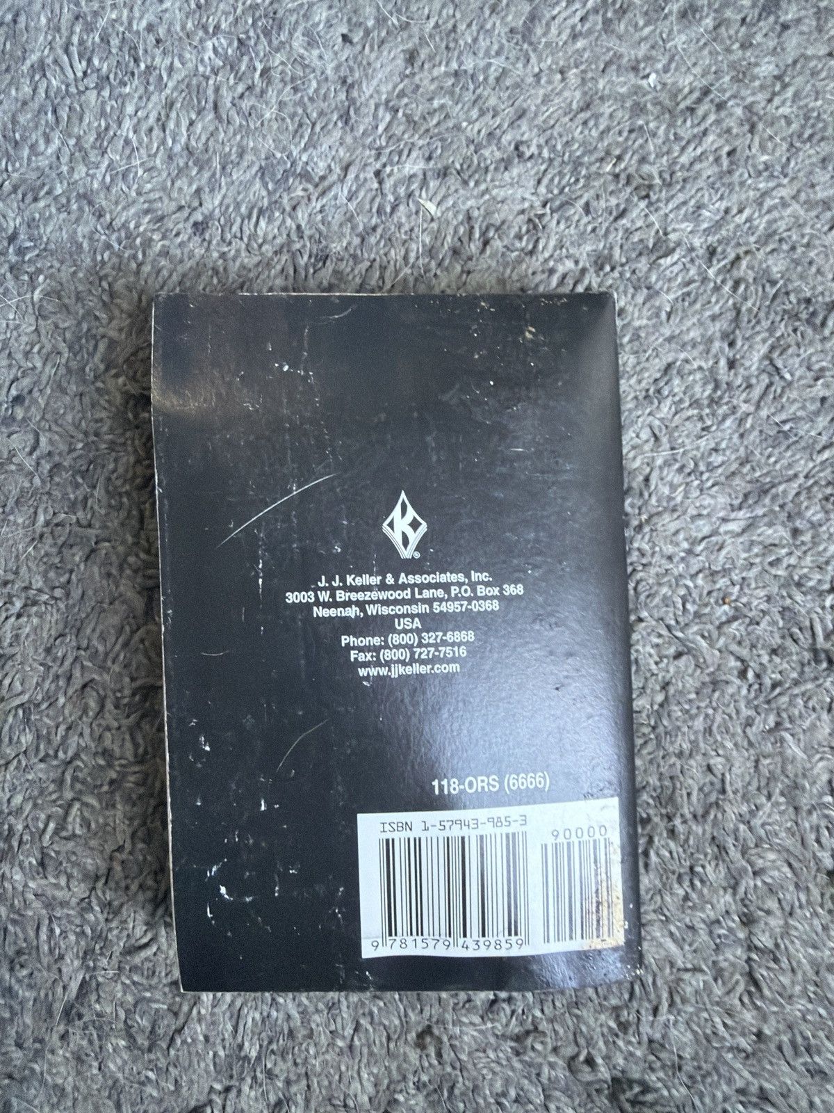 Vintage 2002 J. J. Keller Hazardous Materials Compliance Pocketbook Size ONE SIZE - 2 Thumbnail