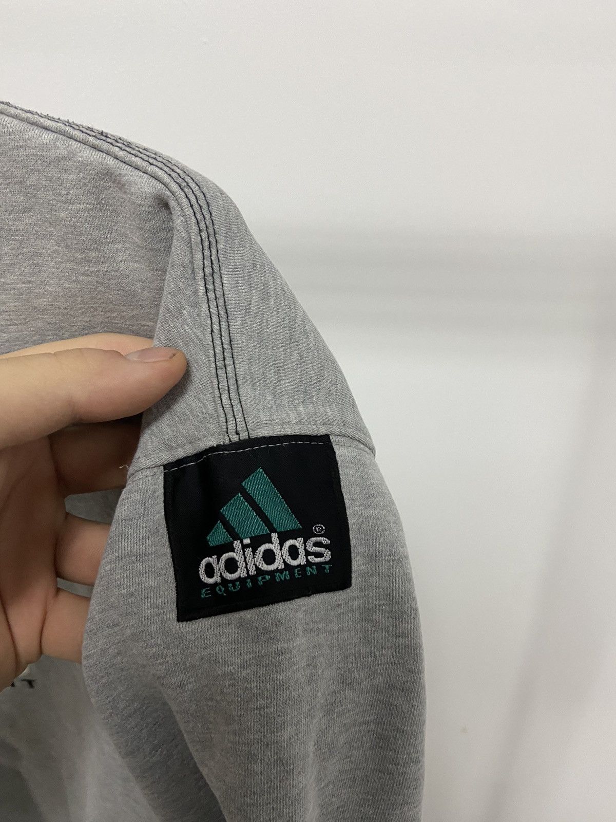 Adidas × Vintage Adidas Equipment Vintage Big Logo Sweatshirt Street Style Size US M / EU 48-50 / 2 - 4 Thumbnail