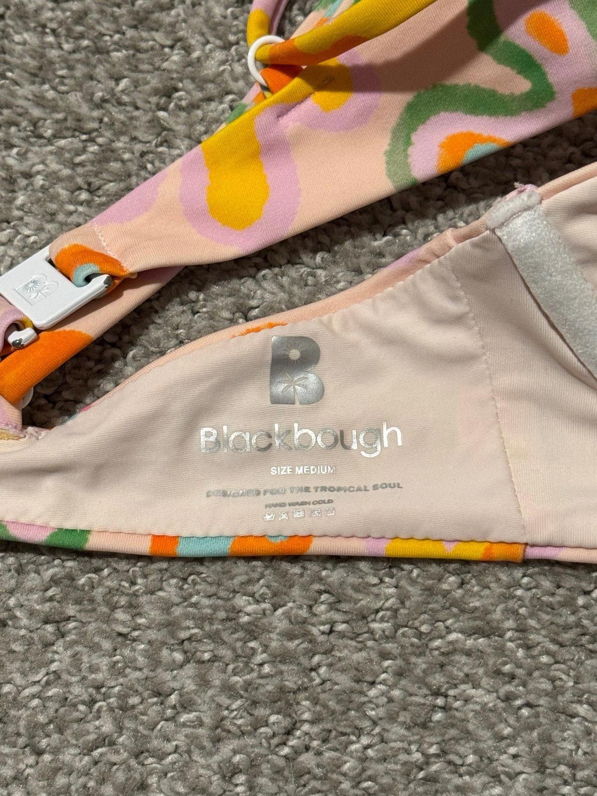 Designer Blackbough Pink Colorful Bikini Top | Women’s Size Medium Size ONE SIZE - 5 Thumbnail