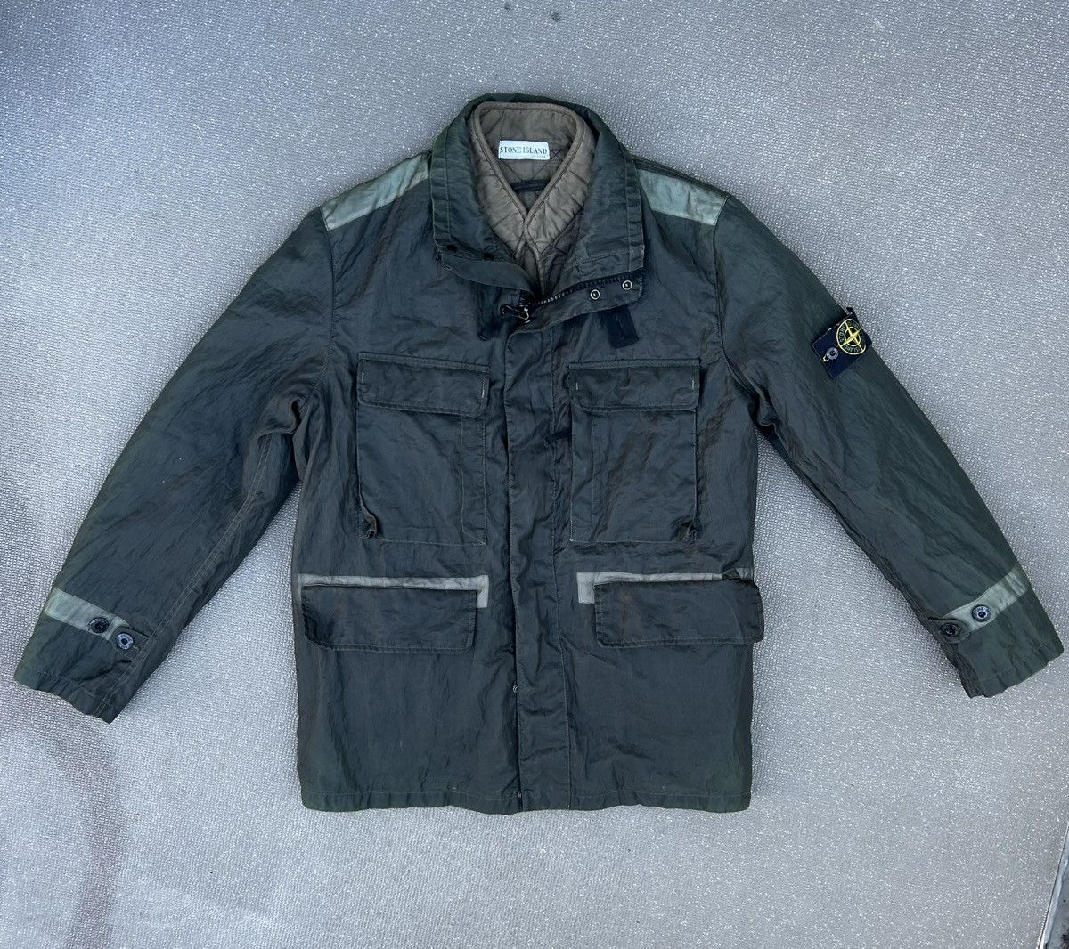 Stone Island Stone Island 2003/2004AW monofilament-s rope liner jacket Size US M / EU 48-50 / 2 - 1 Thumbnail