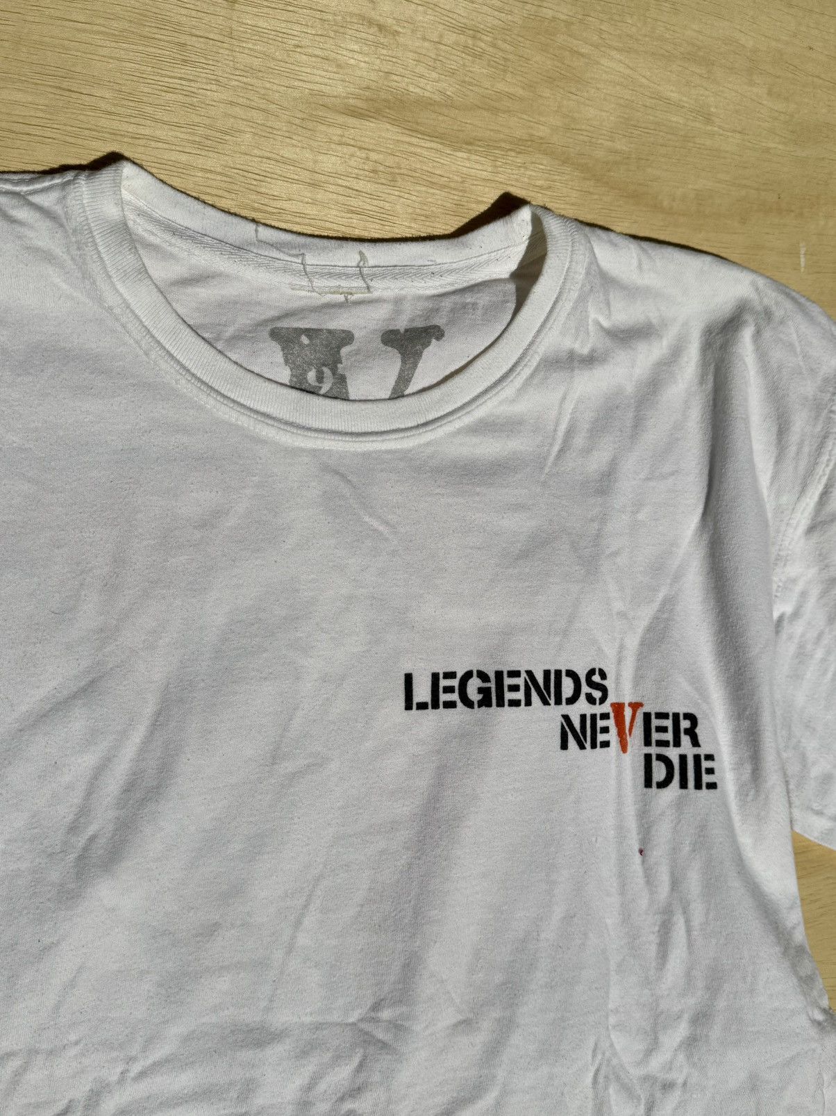 999 Club × Rap Tees × Vlone Vlone x Juice Wrld 999 Butterfly Tee Size US L / EU 52-54 / 3 - 5 Thumbnail