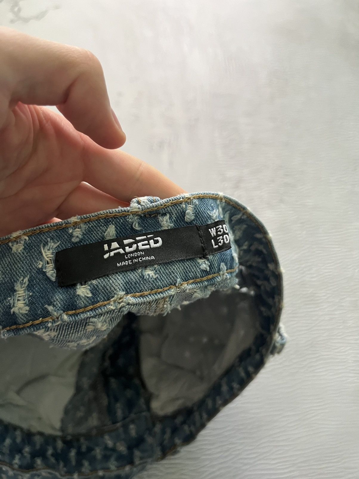 Jaded London Jaded London Denim Avant Garde Jeans Streetwear Japanese Size US 30 / EU 46 - 5 Thumbnail