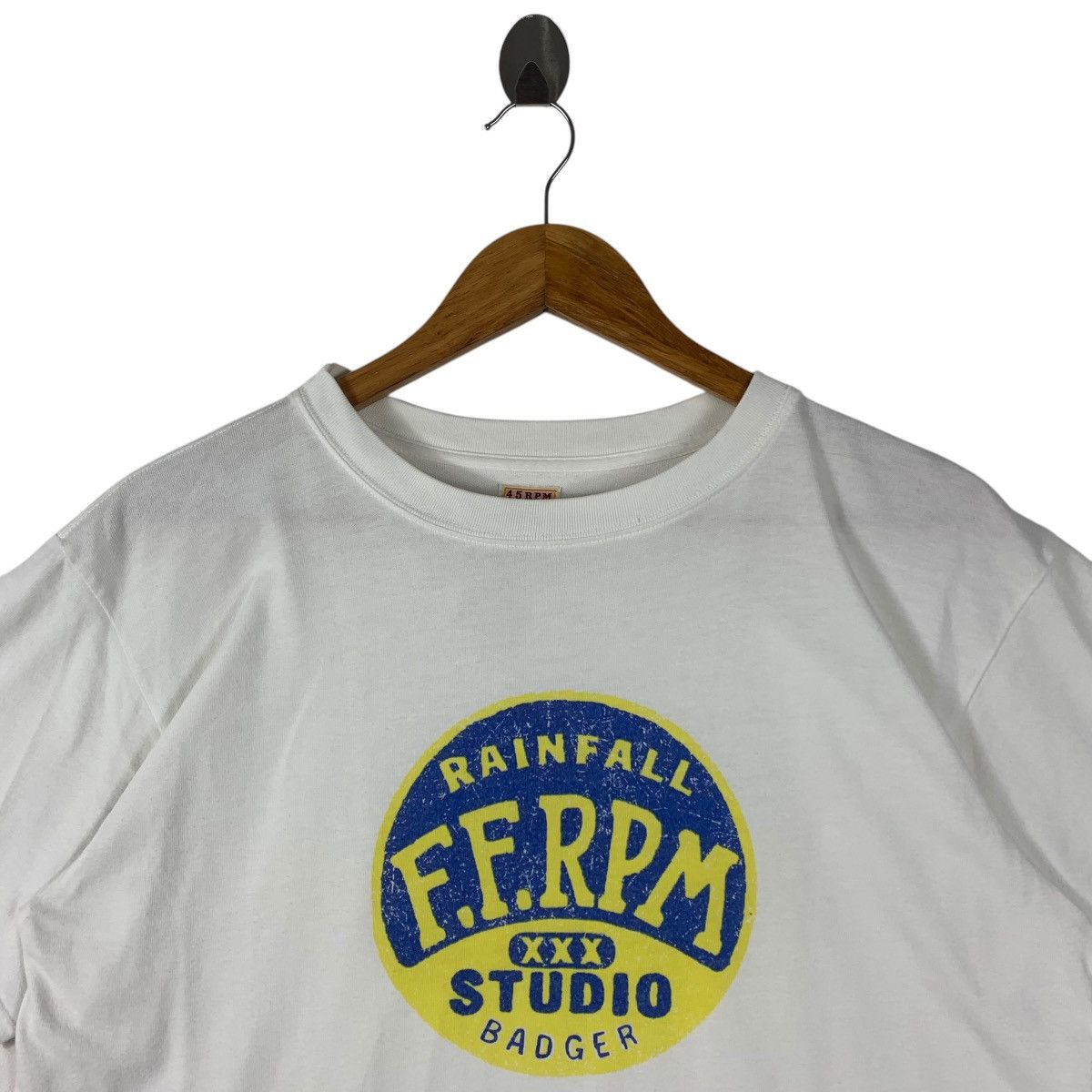 45rpm × Japanese Brand × Vintage Vintage 45 RPM F.F Rpm spellout printed tee Size US M / EU 48-50 / 2 - 2 Thumbnail