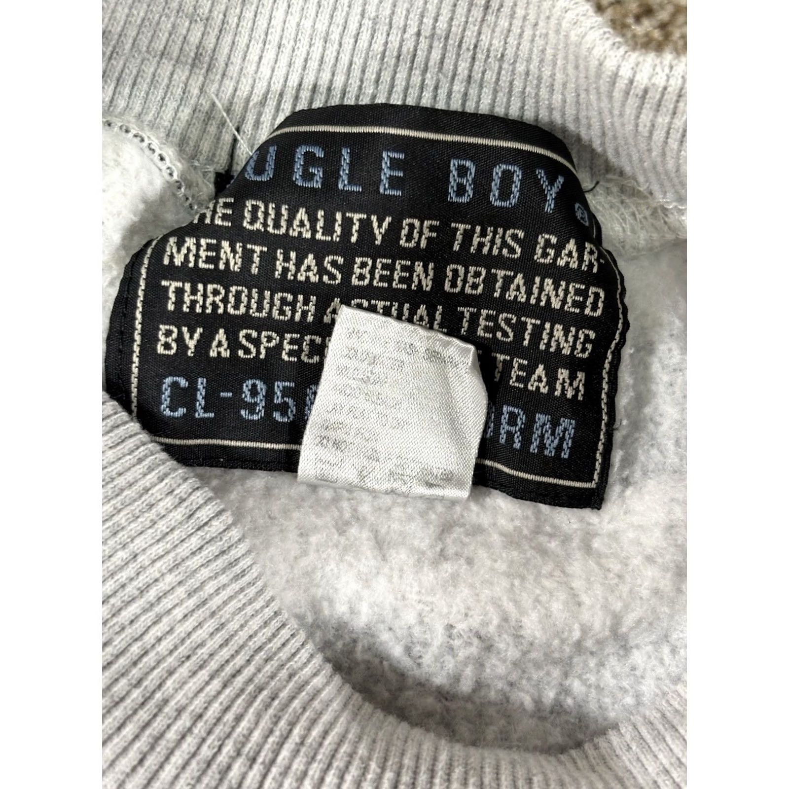 Bugle Boy VINTAGE Bugle Boy Special Forces CL-950 Patched Sweatshirt Shirt Mens Small Gray Black Short Sleeve? Size US S / EU 44-46 / 1 - 5 Thumbnail