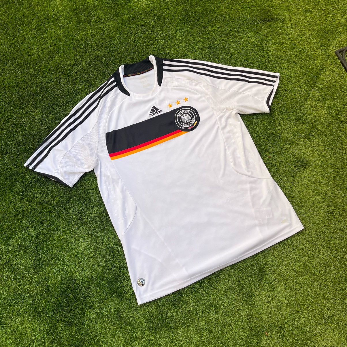 Adidas Germany Euro 2008 Home Jersey Adidas Vintage Football Shirt Size US XL / EU 56 / 4 - 3 Thumbnail