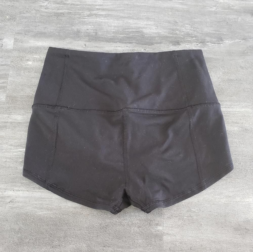 Designer Black VS Sport High Waisted Hot Short Size 28" / US 6 / IT 42 - 2 Thumbnail