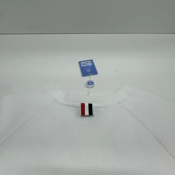 Thom Browne Thom Browne White Short Sleeve T-Shirt -2507 Size US M / EU 48-50 / 2 - 9 Thumbnail