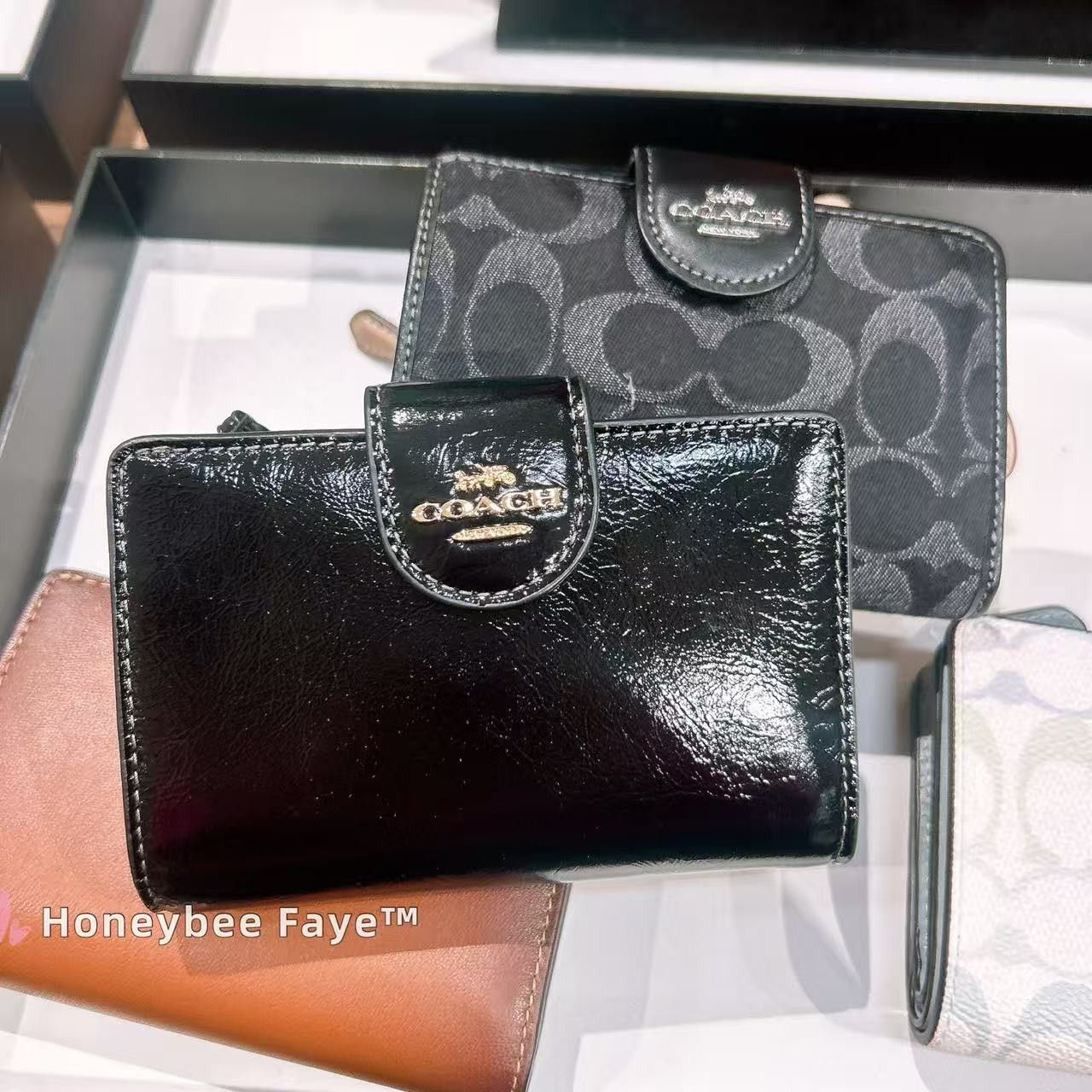 Coach NWT Coach Medium Corner Zip Wallet CEC33 Size ONE SIZE - 3 Thumbnail