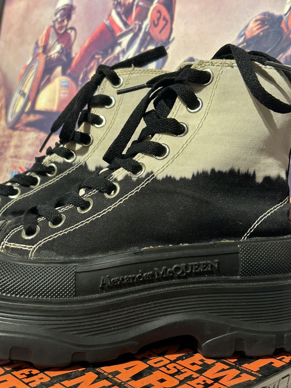 Alexander McQueen Alexander McQueen Ankle Dip Boots Size US 7.5 / IT 37.5 - 4 Thumbnail