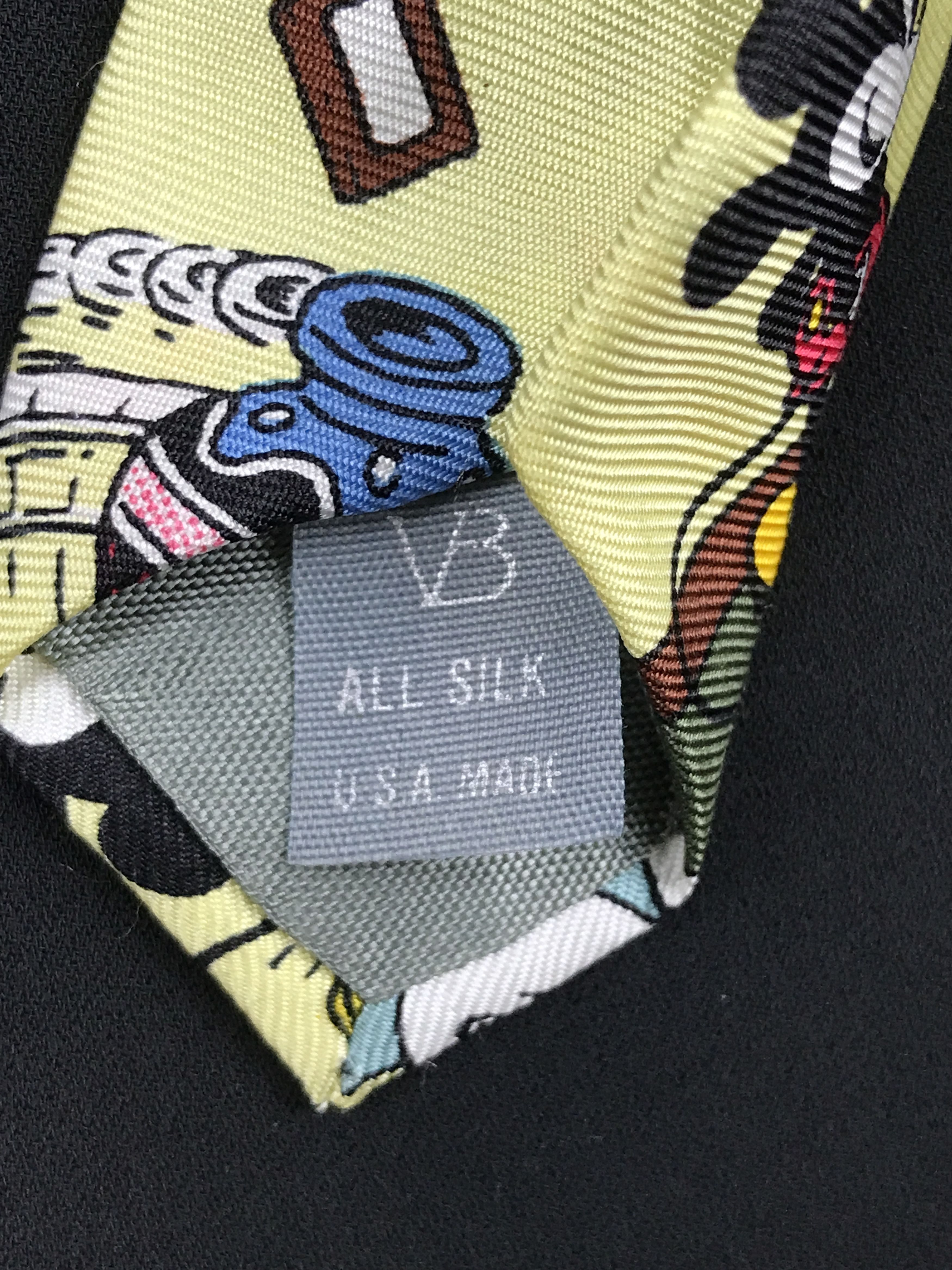 Designer × Vintage Vintage The Tie Works Silk Necktie Size ONE SIZE - 6 Thumbnail