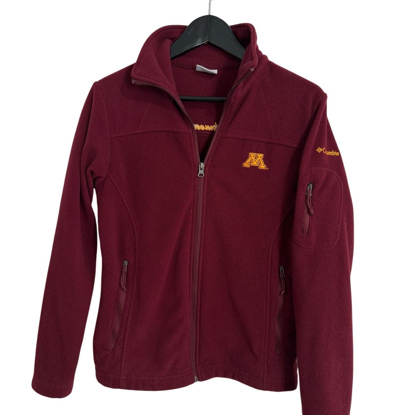 Columbia Minnesota Gophers Columbia Fleece Full-Zip Women's Size S Size S / US 4 / IT 40 - 1 Thumbnail