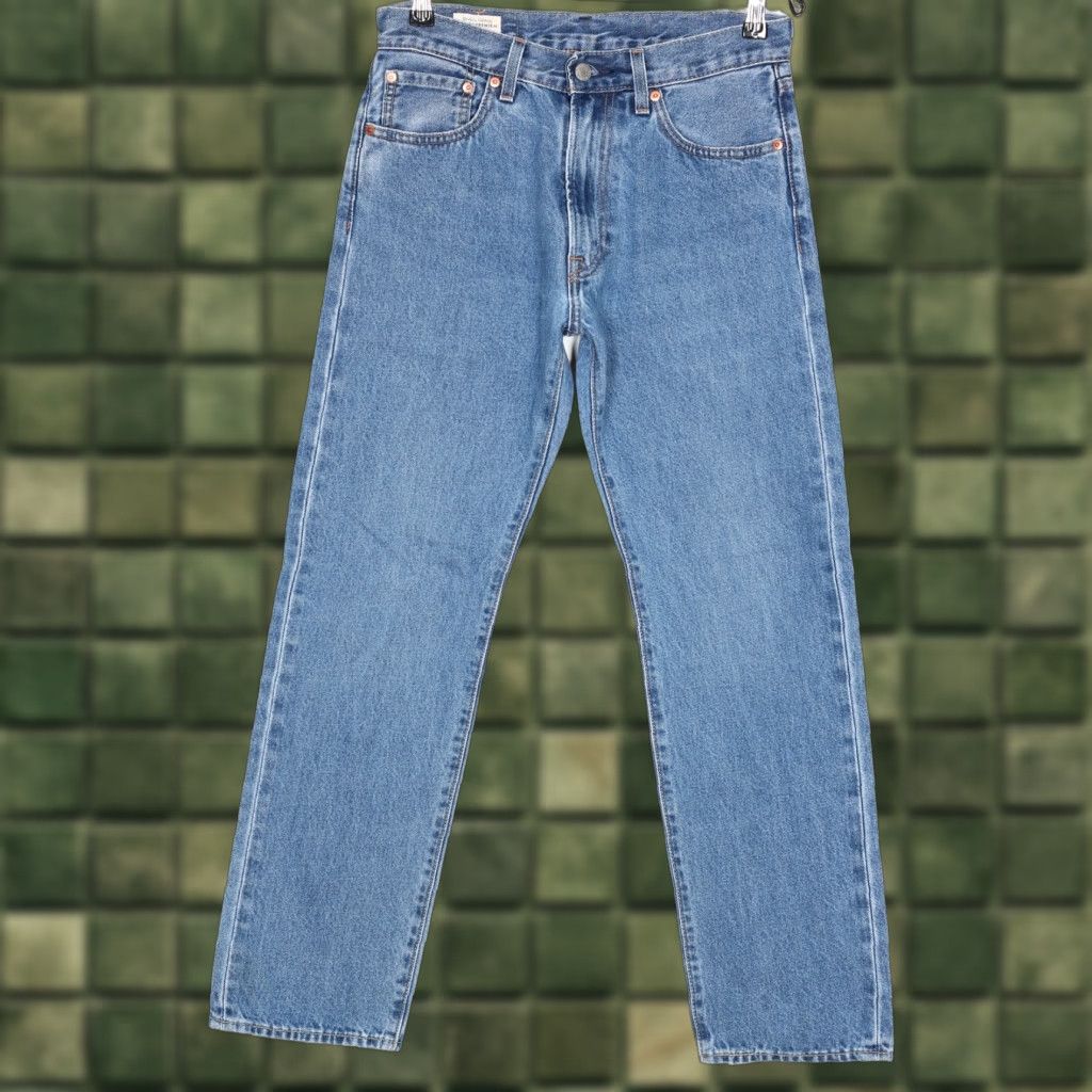 Levi's VINTAGE LEVI’S 551Z PREMIUM Big E Authentic Straight Jeans Men W28 L30 DZ7036 Size US 28 / EU 44 - 1 Thumbnail