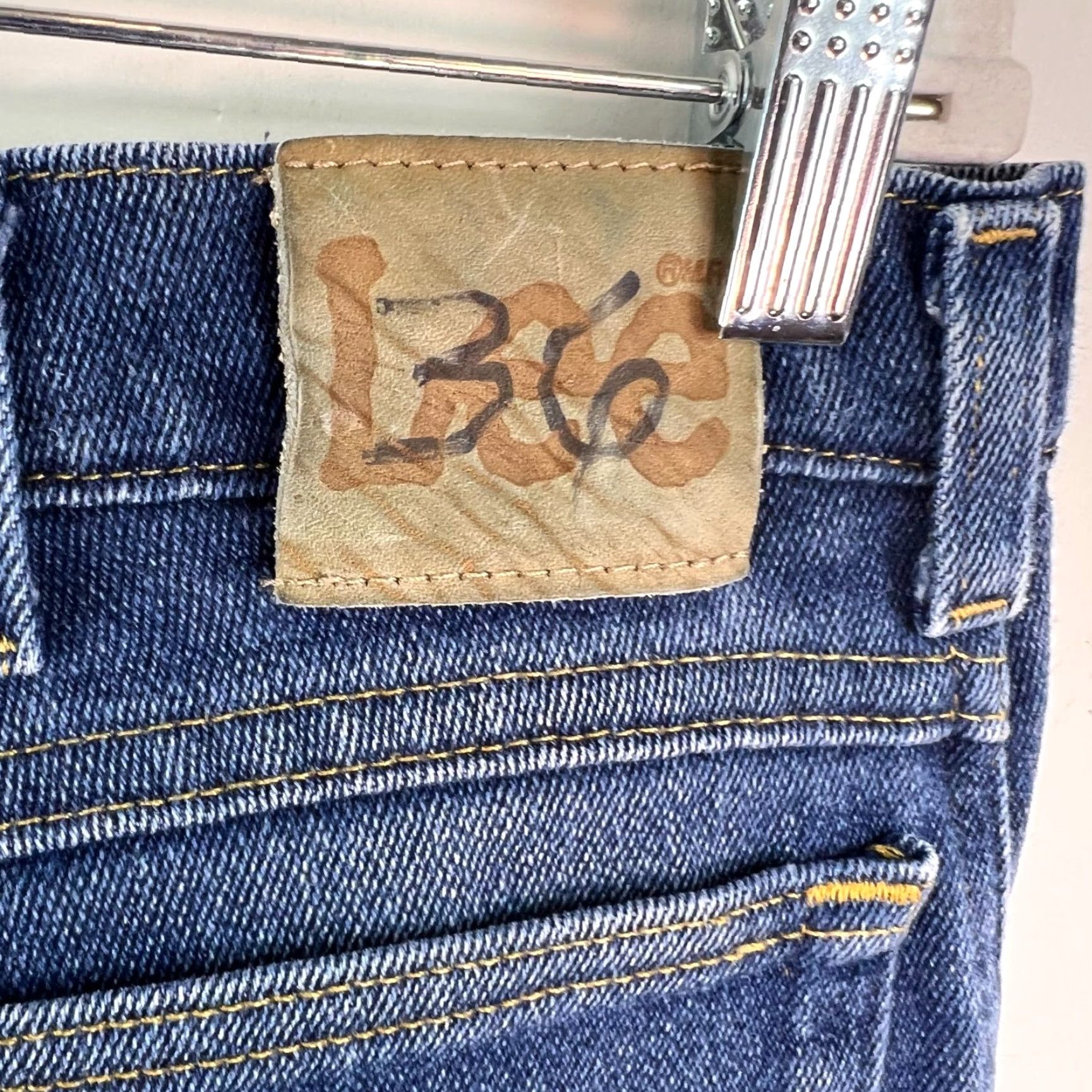 Lee VINTAGE Lee Jeans 36x29 Blue Straight Leg High Rise Relaxed USA Mens Size US 36 / EU 52 - 6 Thumbnail