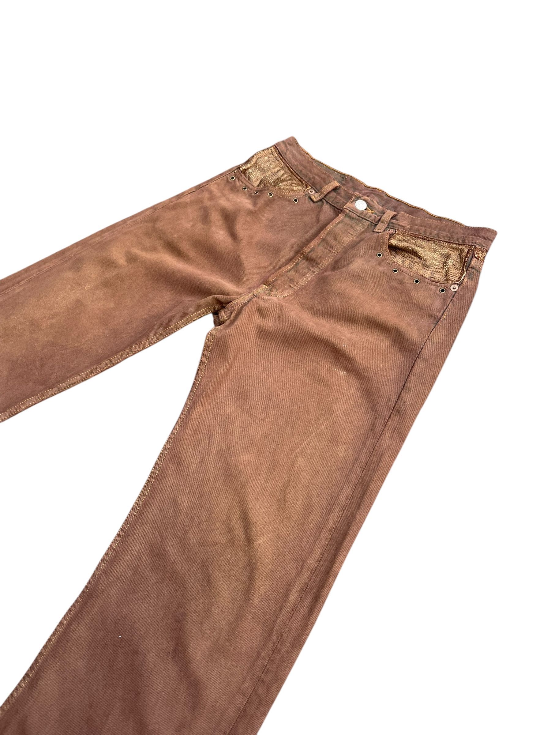Levi's Vintage Levis 501 e X Barneys Custom Denim Size US 30 / EU 46 - 3 Thumbnail