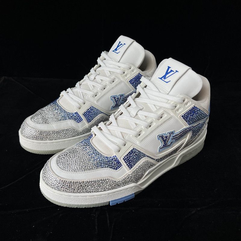 Louis Vuitton Louis Vuitton Colorful Trainer Sneakers for Men -2508 Size US 9.5 / EU 42-43 - 1 Thumbnail
