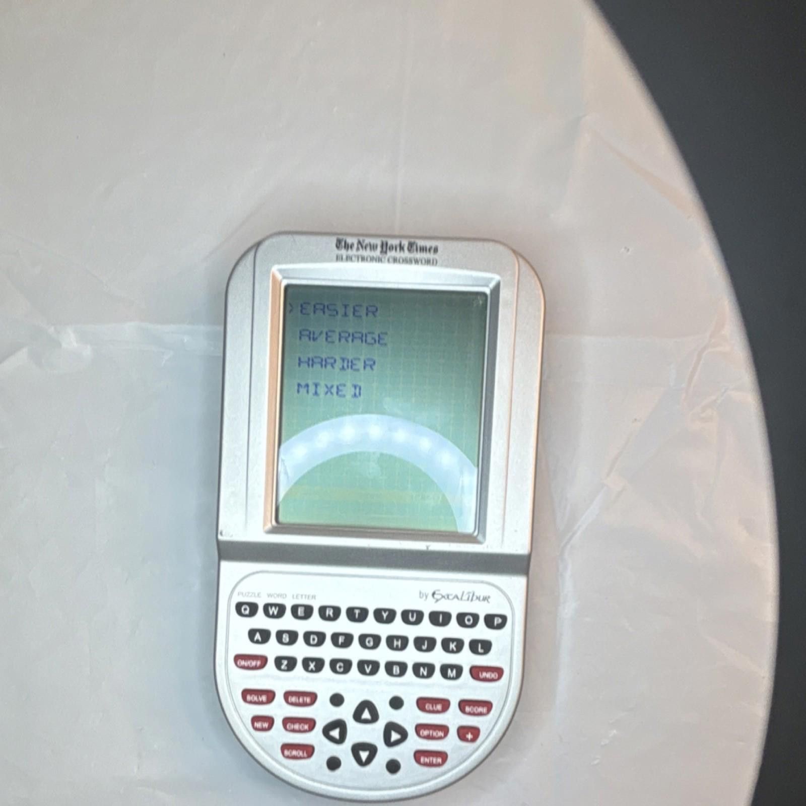 Other Excalibur Electronic Crossword Handheld Game NY10 Size ONE SIZE - 2 Thumbnail