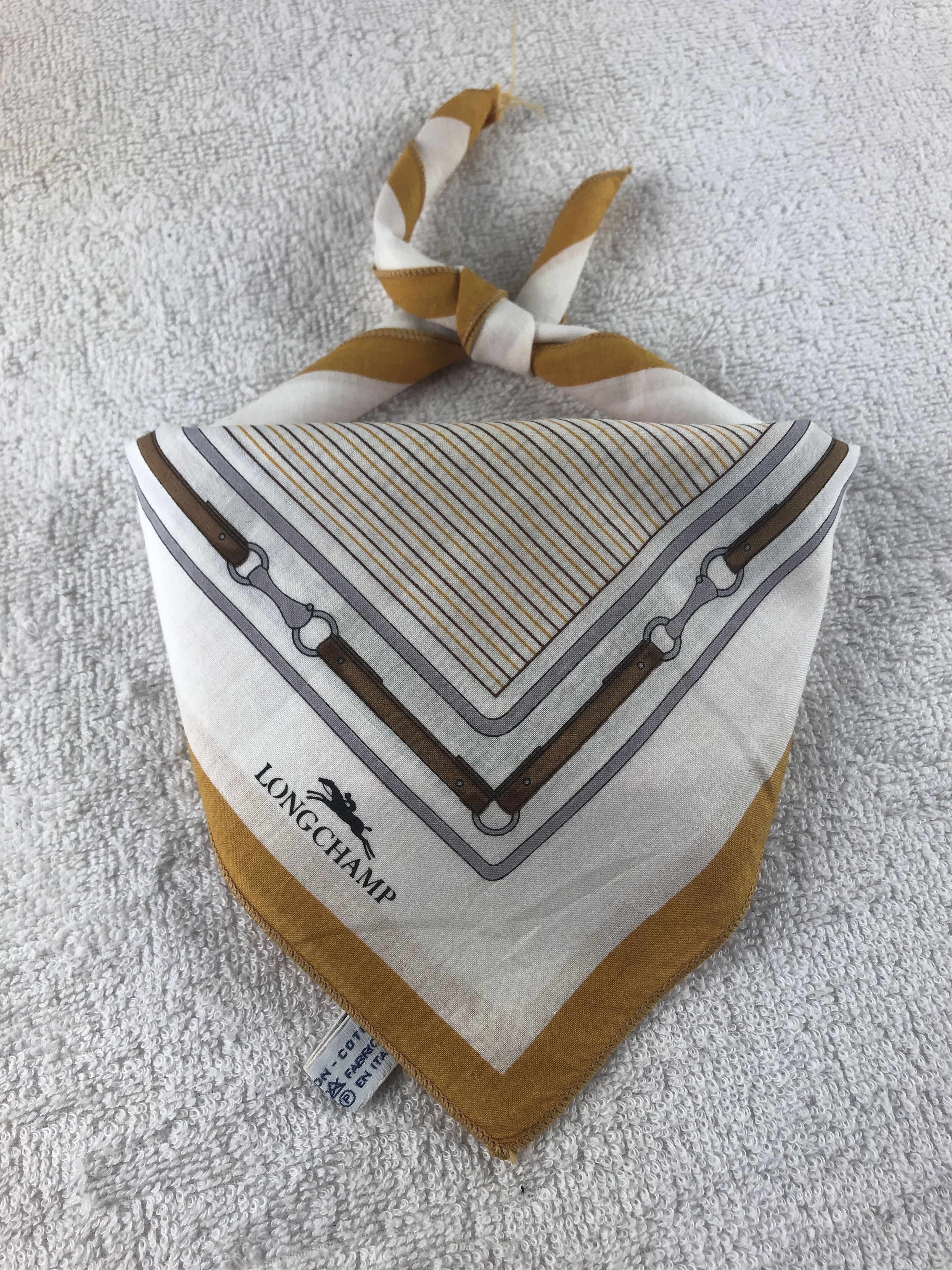 Longchamp Longchamp Handkerchief / Bandana / Neckerchief Size ONE SIZE - 2 Thumbnail