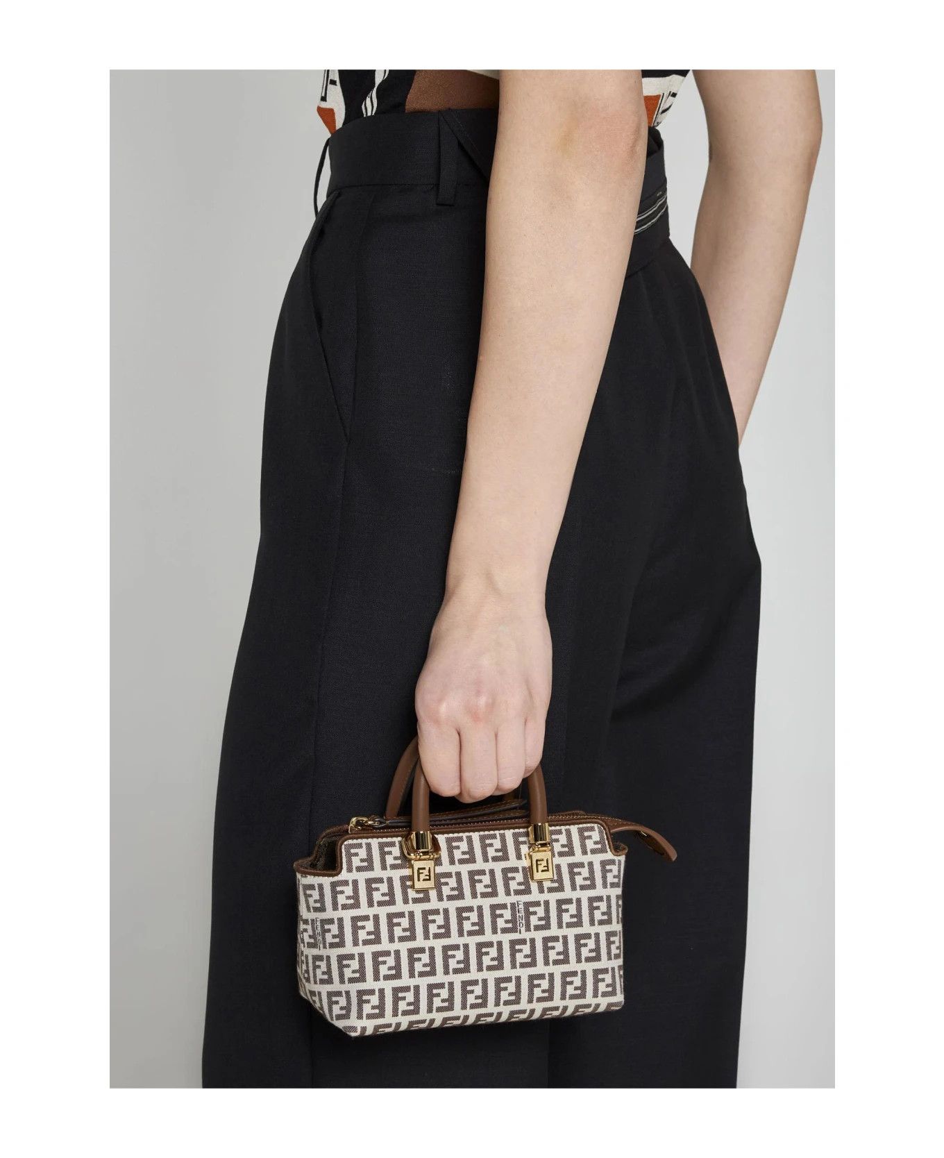 Fendi o1s1wg111225 Size: OS/By The Way Mini in Brown/White Size ONE SIZE - 4 Thumbnail