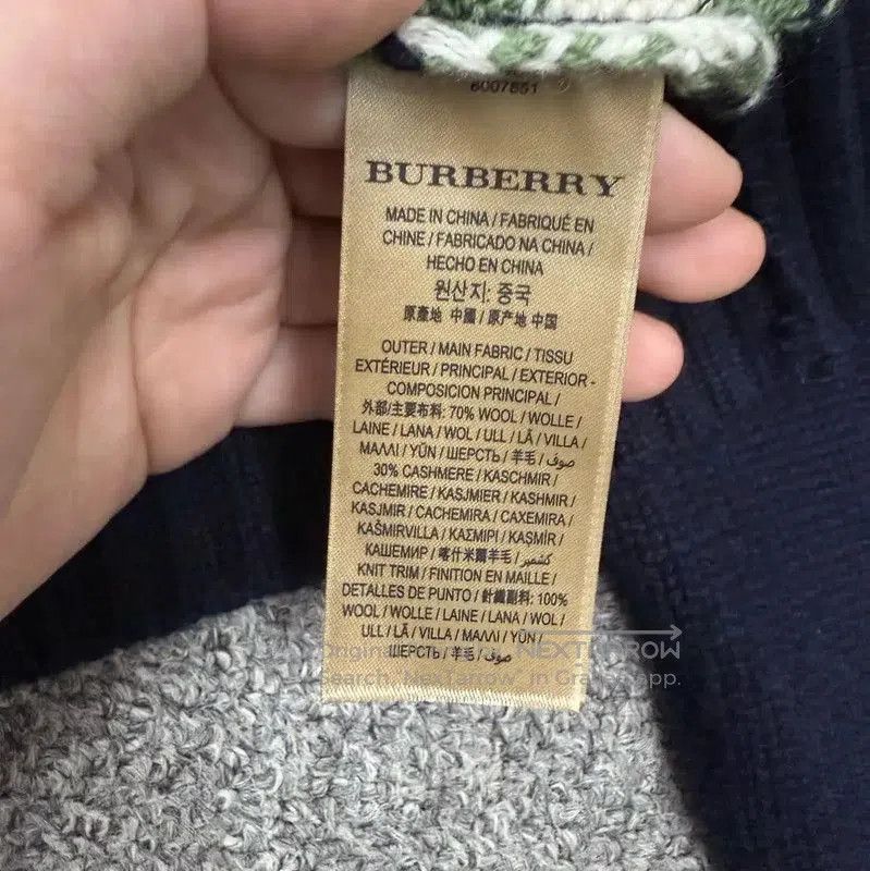 Burberry Burberry Black Wool Knit Sweater for Women. Size M / US 6-8 / IT 42-44 - 4 Thumbnail